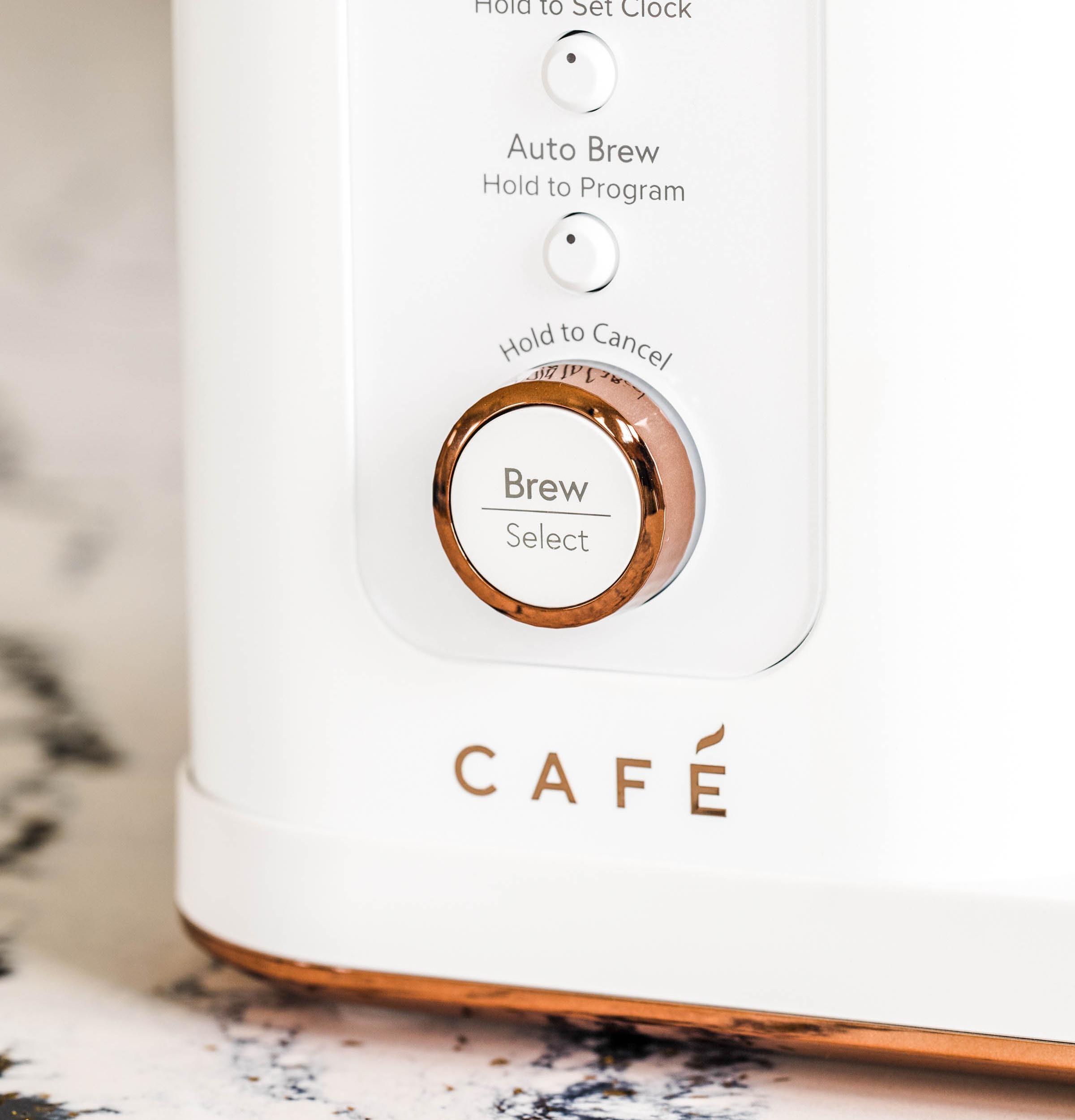 Café ™ Matte White 10-Cup Drip Coffee Maker with Thermal Carafe