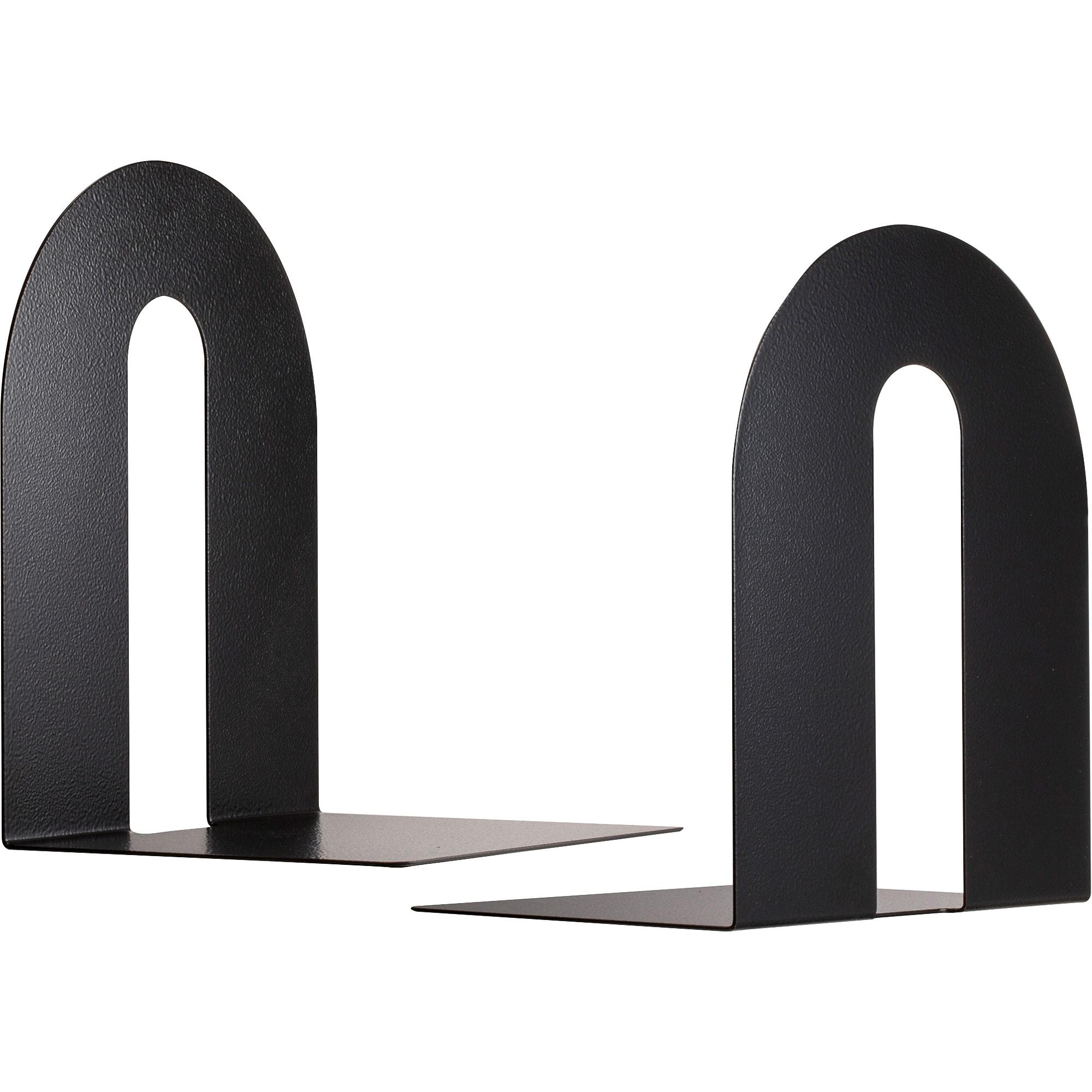 Modern & Contemporary Metal Non-Skid Bookends (Set of 2)