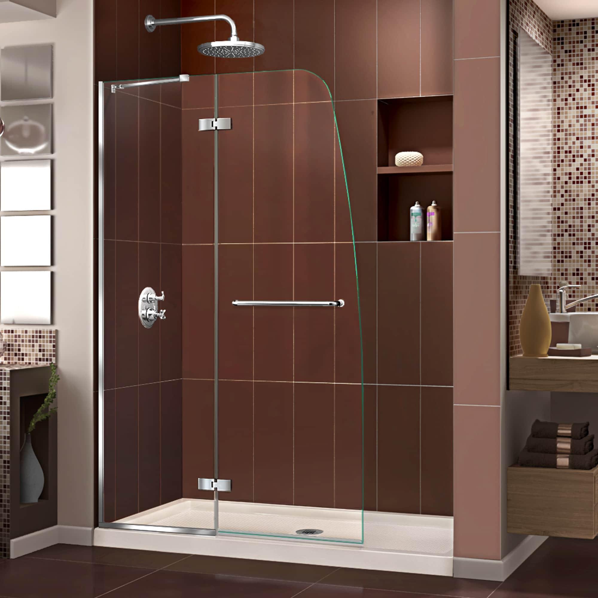 DreamLine DreamLine Aqua Ultra 32 in. D x 60 in. W x 74 3/4 in. H Frameless Shower Door DL-6521C-22-01