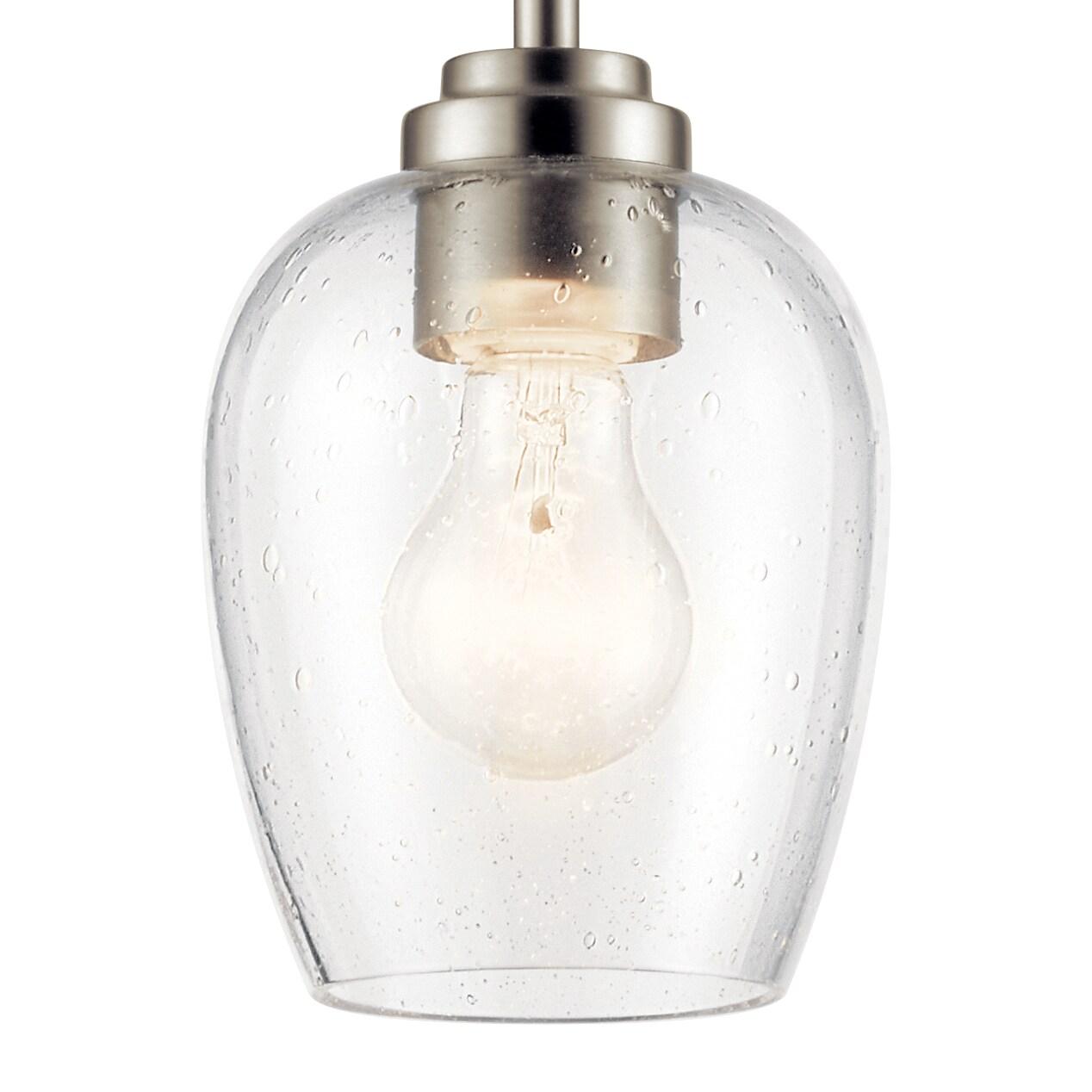Kichler Lighting Valserrano 1 - Light Pendant in  Brushed Nickel