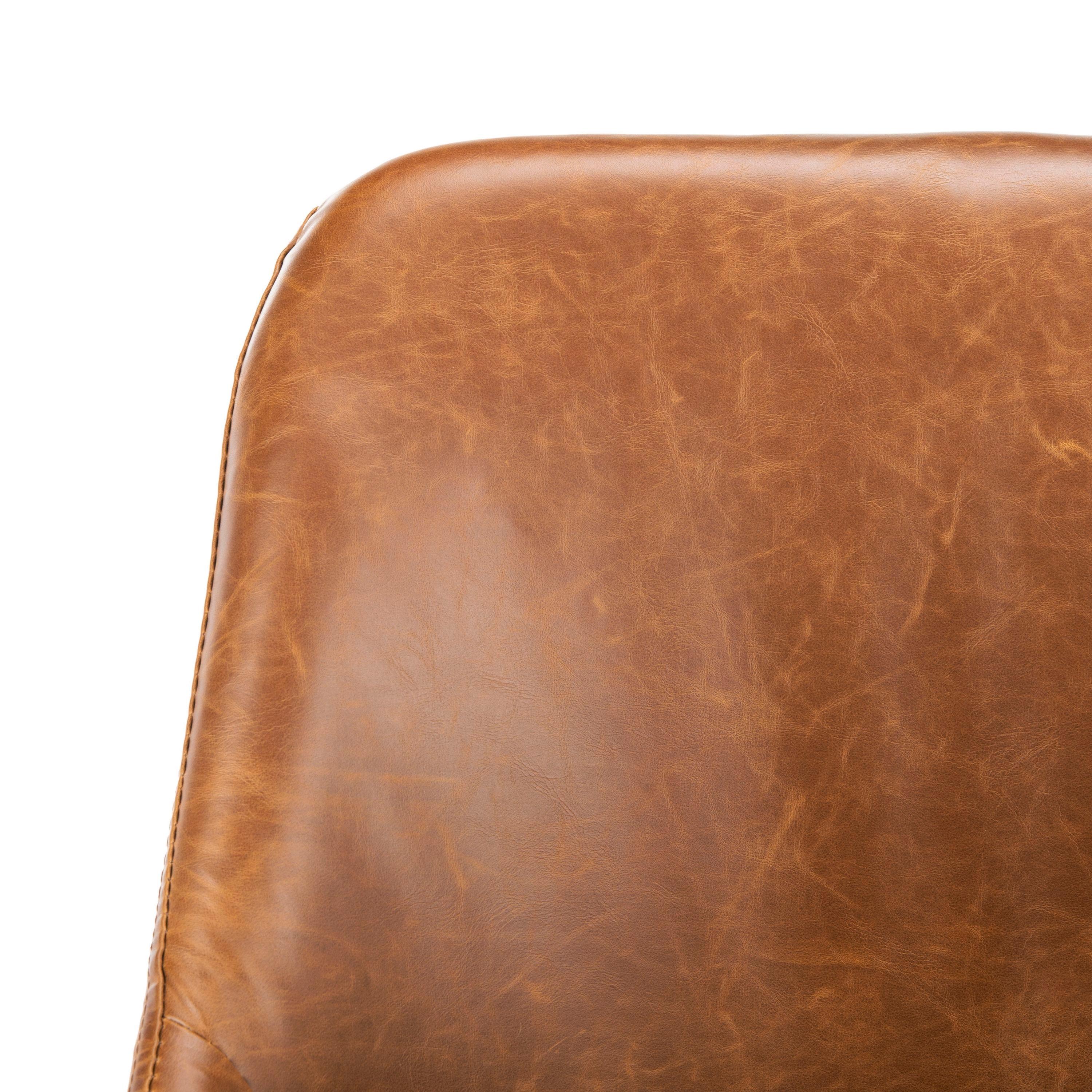 Lulu Upholstered Dining Chair (Set of 2) - Light Brown/Gold - Safavieh