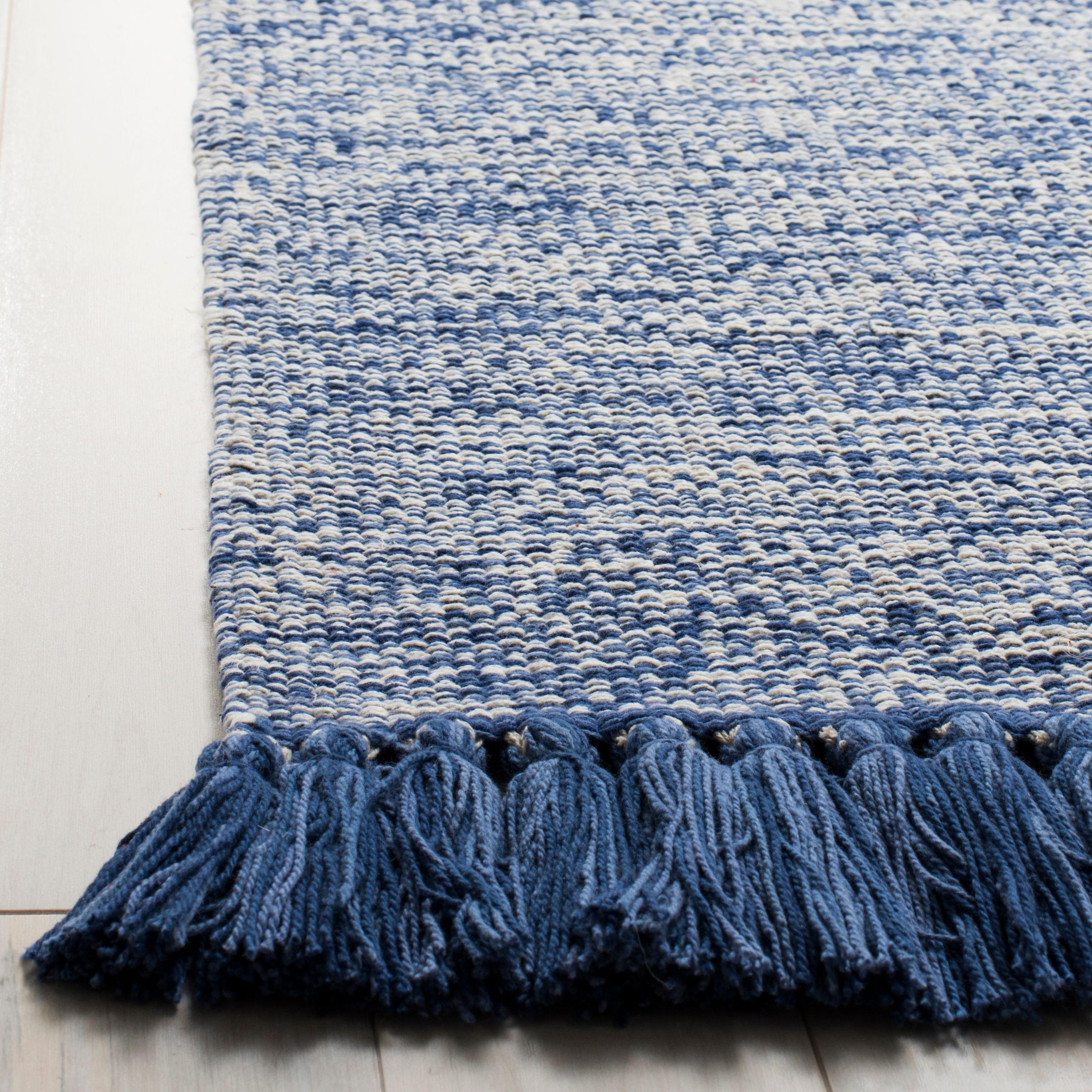Montauk MTK610 Hand Woven Indoor Accent Rug - Blue - 3'x5' - Safavieh
