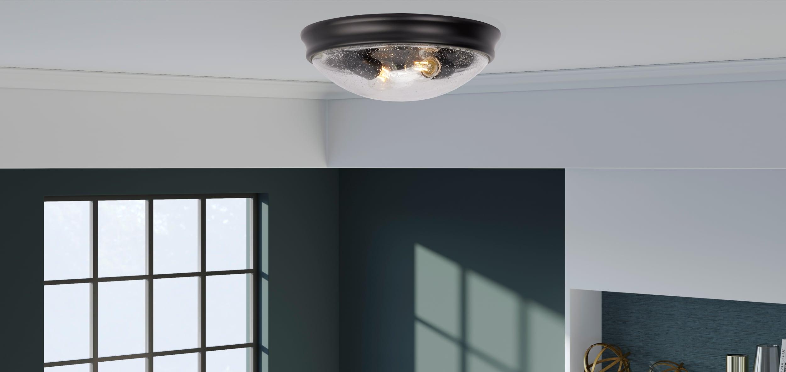 Millennium Lighting 2 - Light Flush Mount in  Matte Black