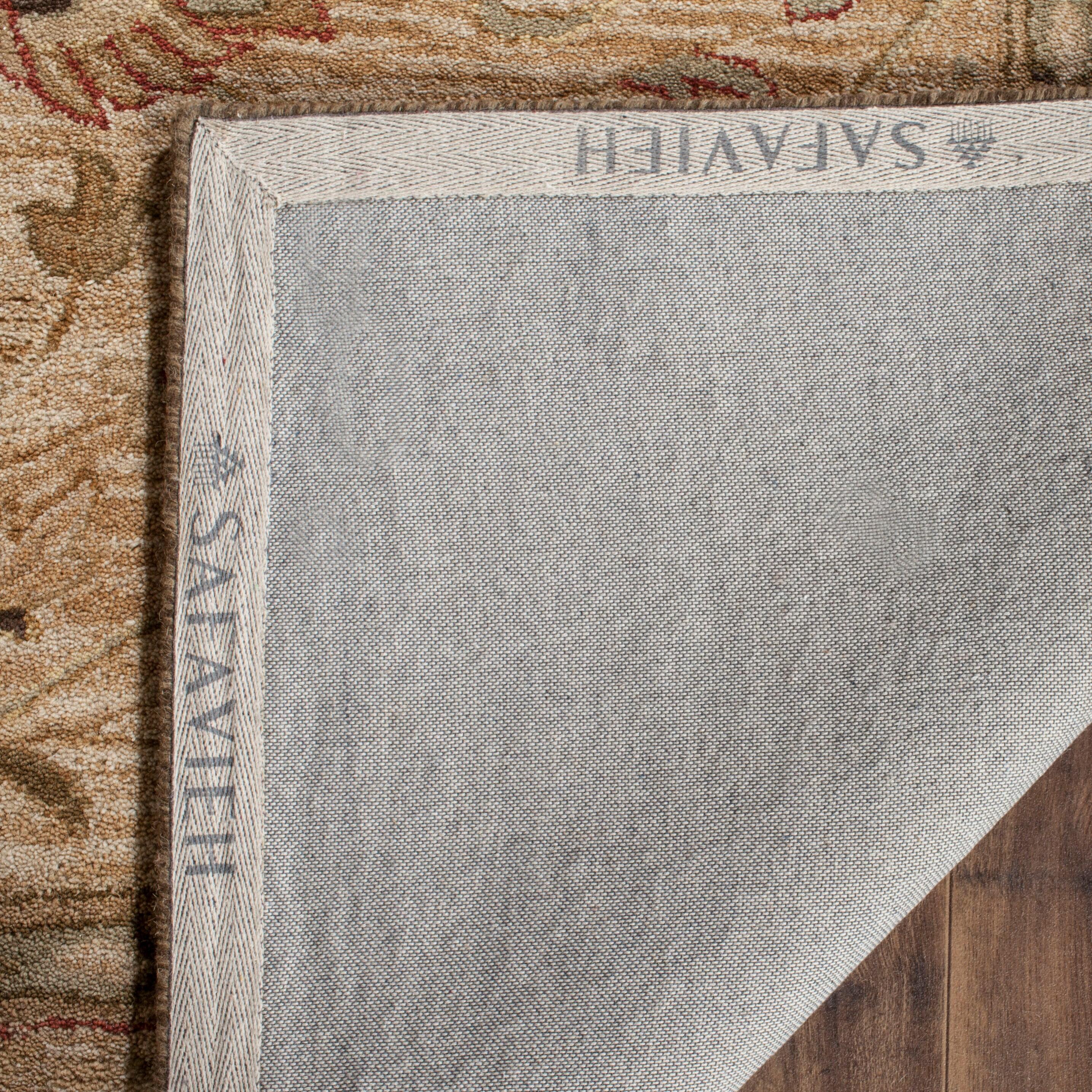 Antiquity AT812 Hand Tufted Indoor Area Rug - Beige/Beige - 8'3"x11' - Safavieh