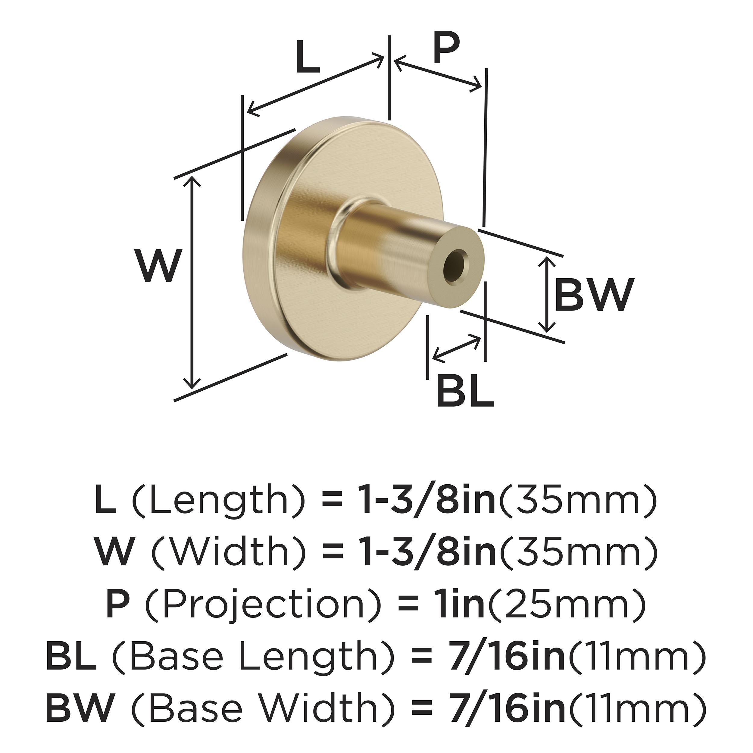 Versa 1-3/8 inch (35mm) Diameter