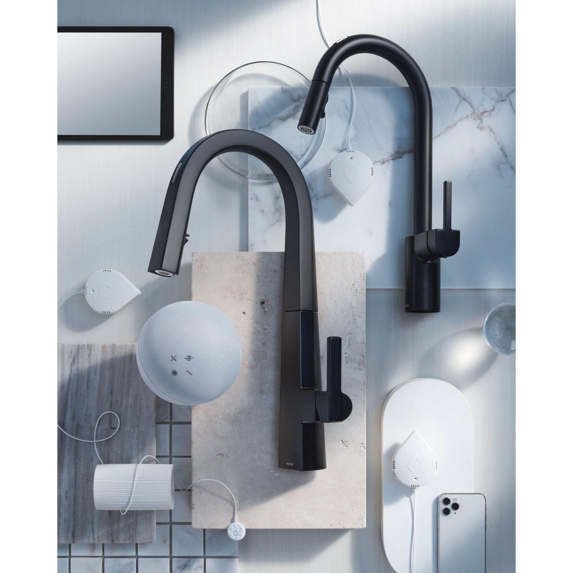 Nio Smart Faucet Touchless Pull-Down Sprayer Kitchen Faucet with Voice and Motion Control