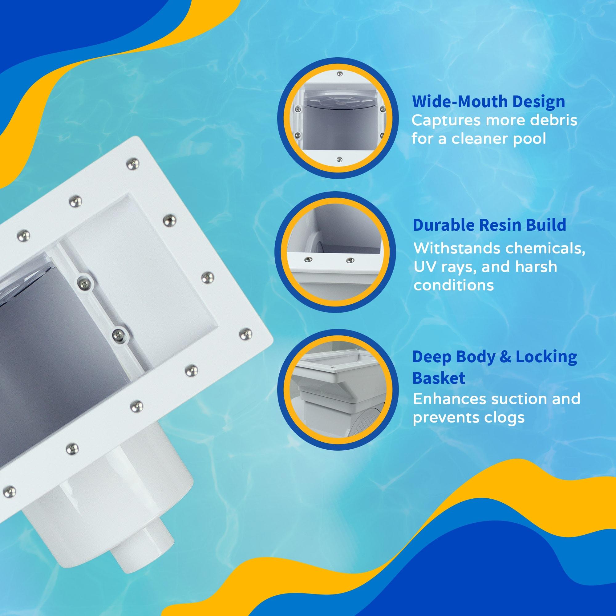 Blue Wave  Standard Pool Skimmer / Return