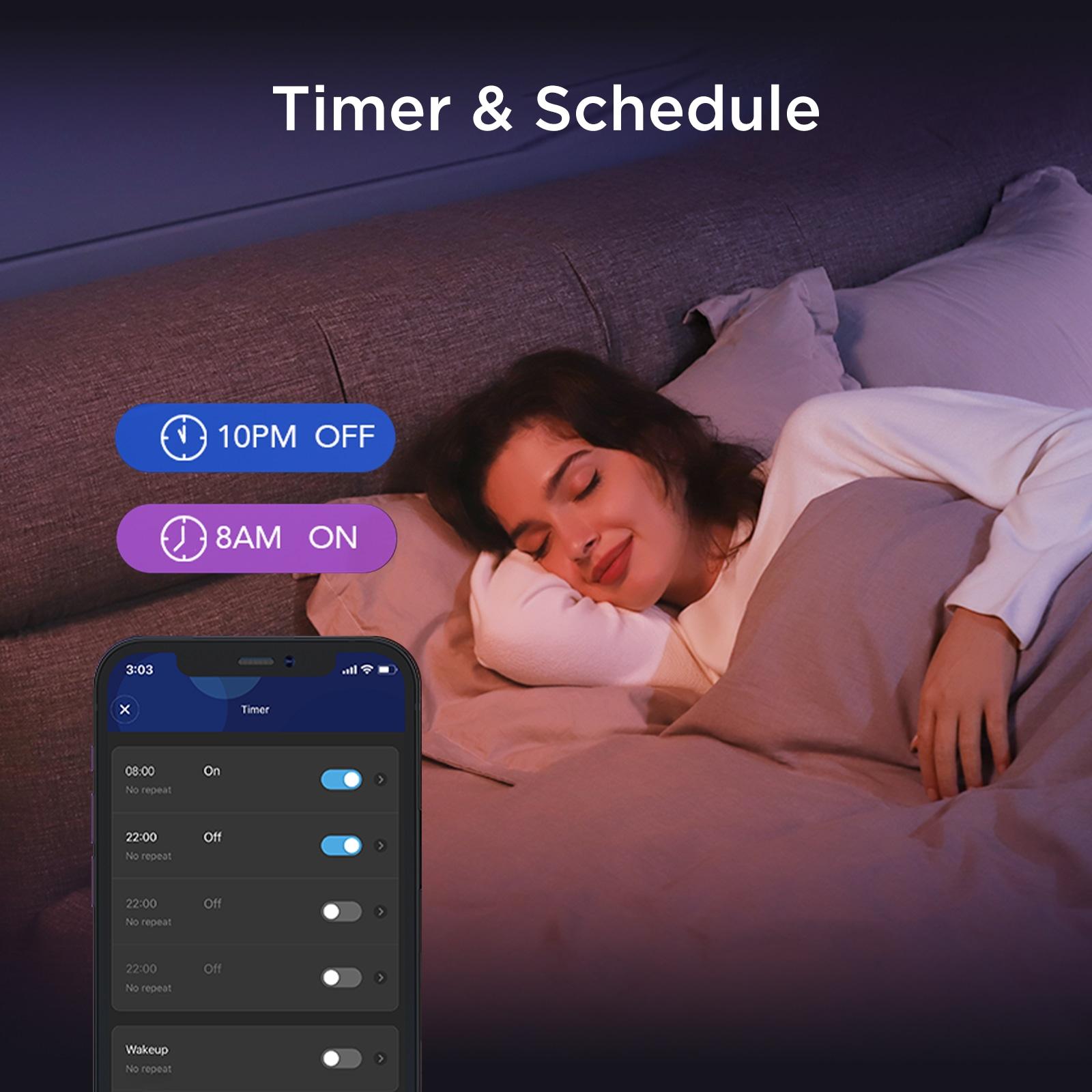 Govee 1000LM RGBWW Smart BR30 LED Light Bulb 2 Packs