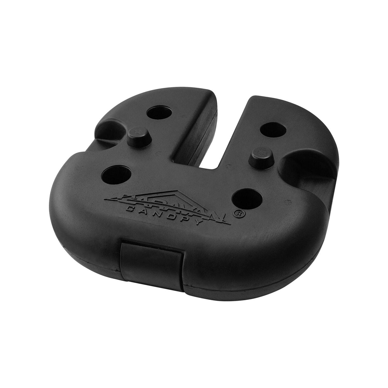 Caravan Canopy Caravan Canopy Black Plastic Weight for Canopy (Set of 4)