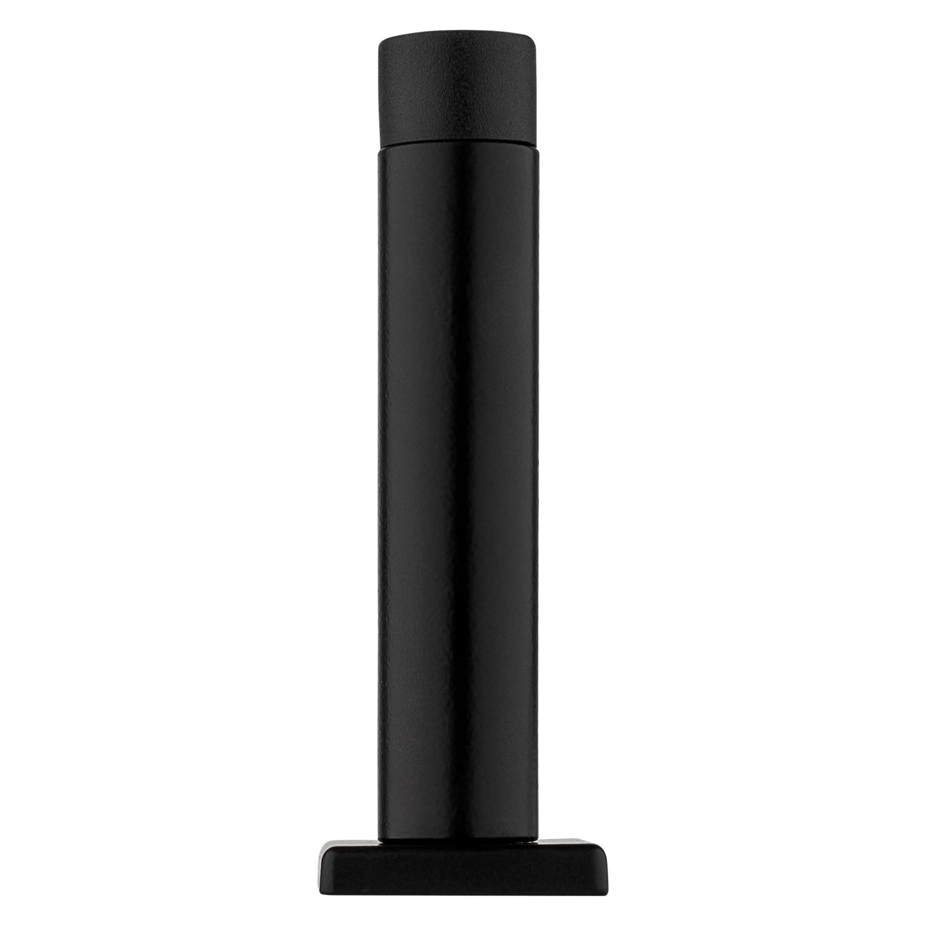 Matte Black 3" Reed Door Stop with Tip
