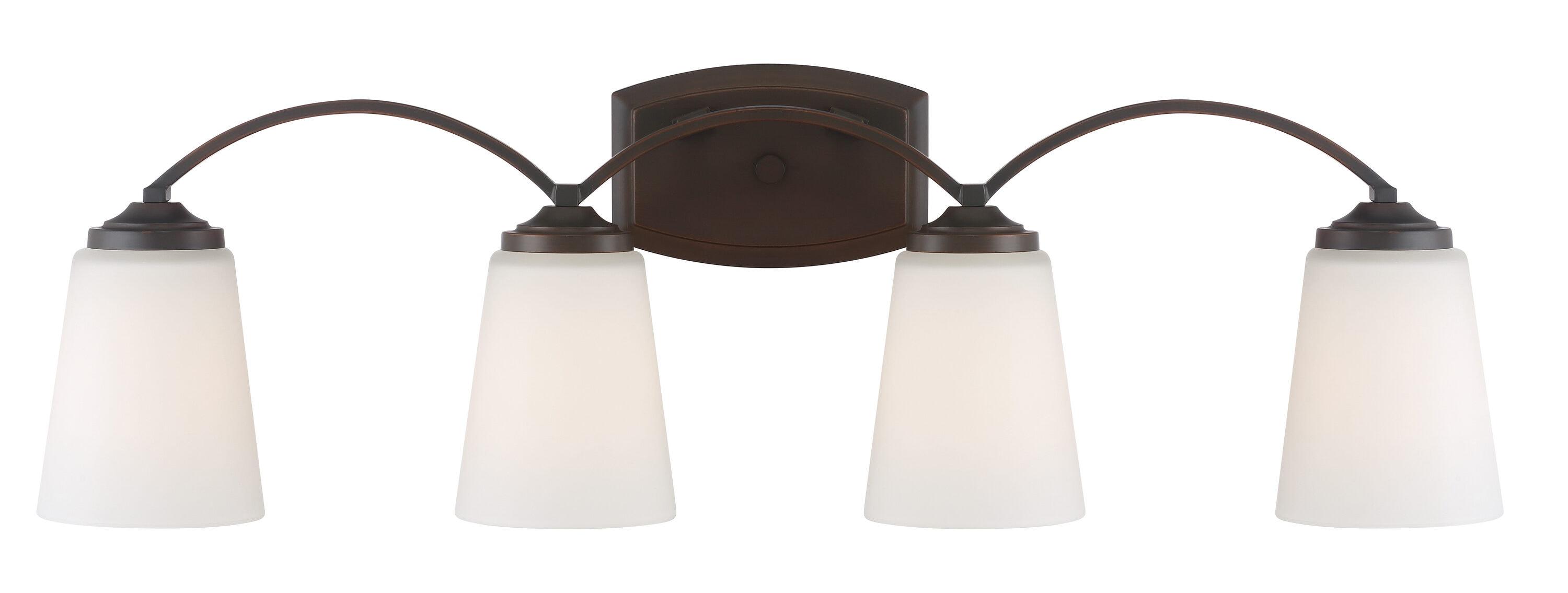 Minka Lavery - Overland Park - 4 Light Transitional Bath Vanity in Transitional