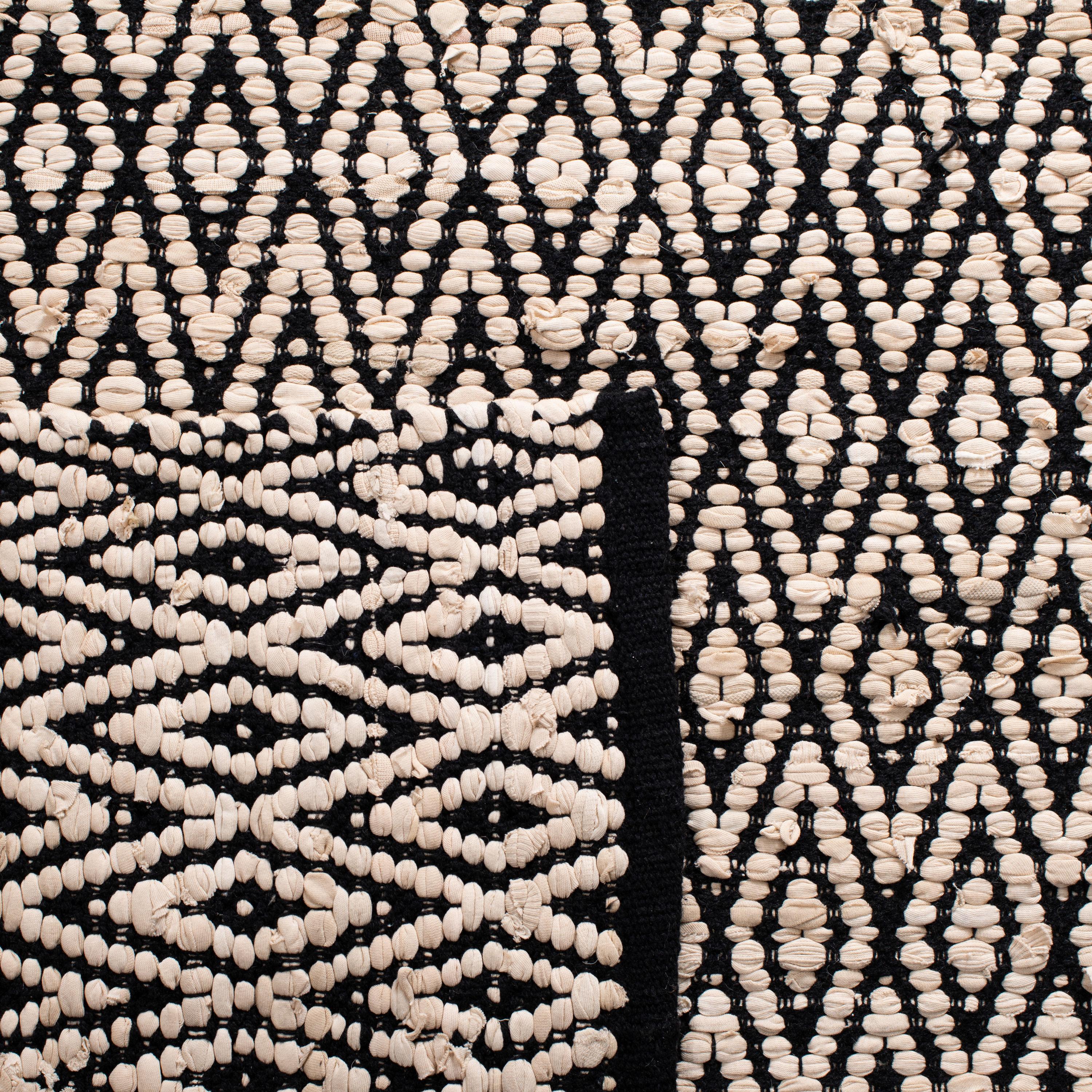 Montauk MTK621 Hand Woven Indoor Area Rug - Beige/Black - 8'x10' - Safavieh