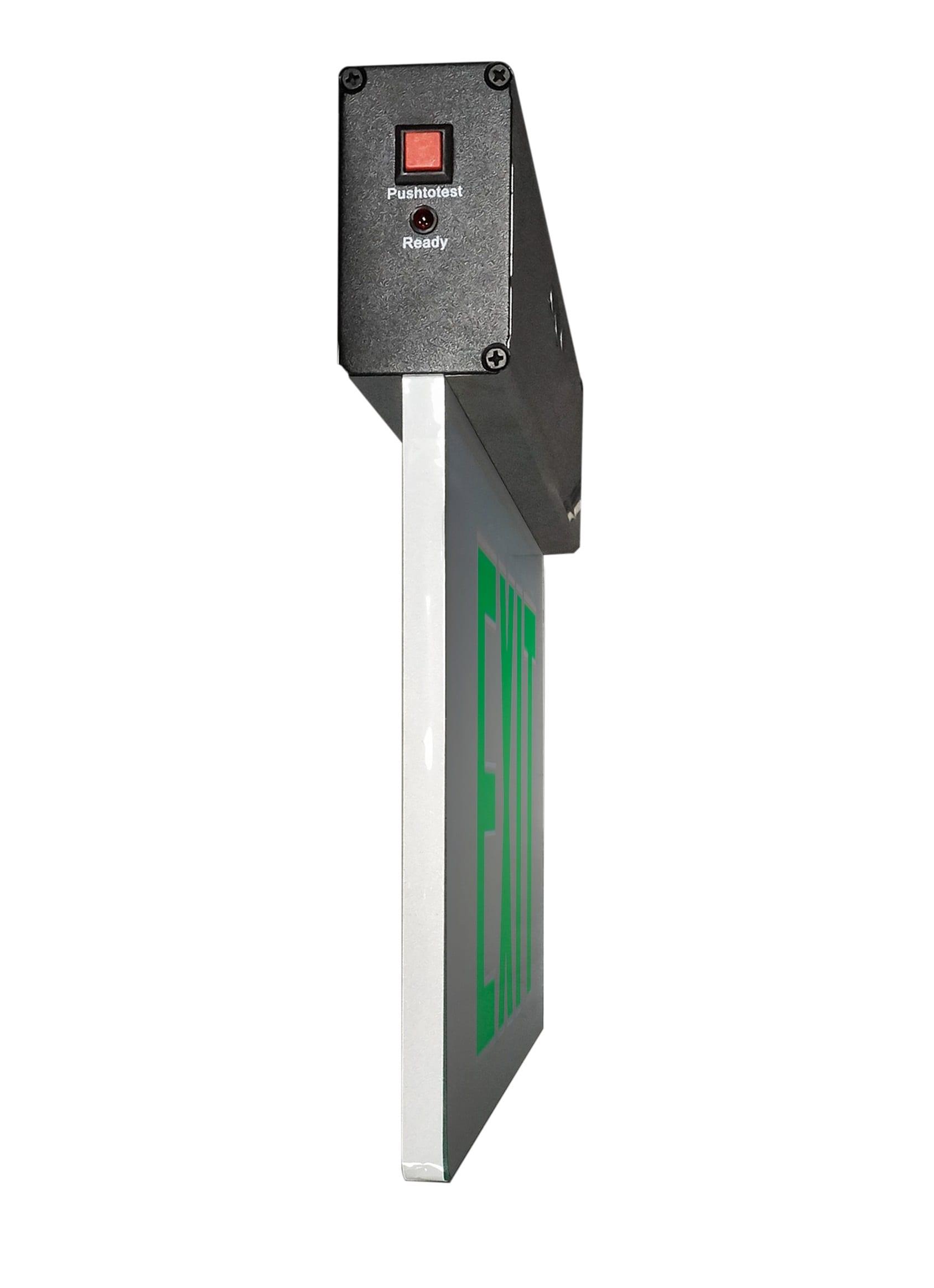 NICOR Lighting Recessed Edge-Lit LED Exit Sign | Wayfair