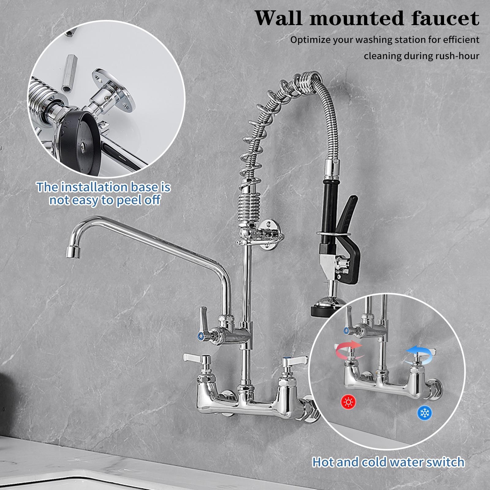 VIBRANTBATH Pull Down Kitchen Faucet