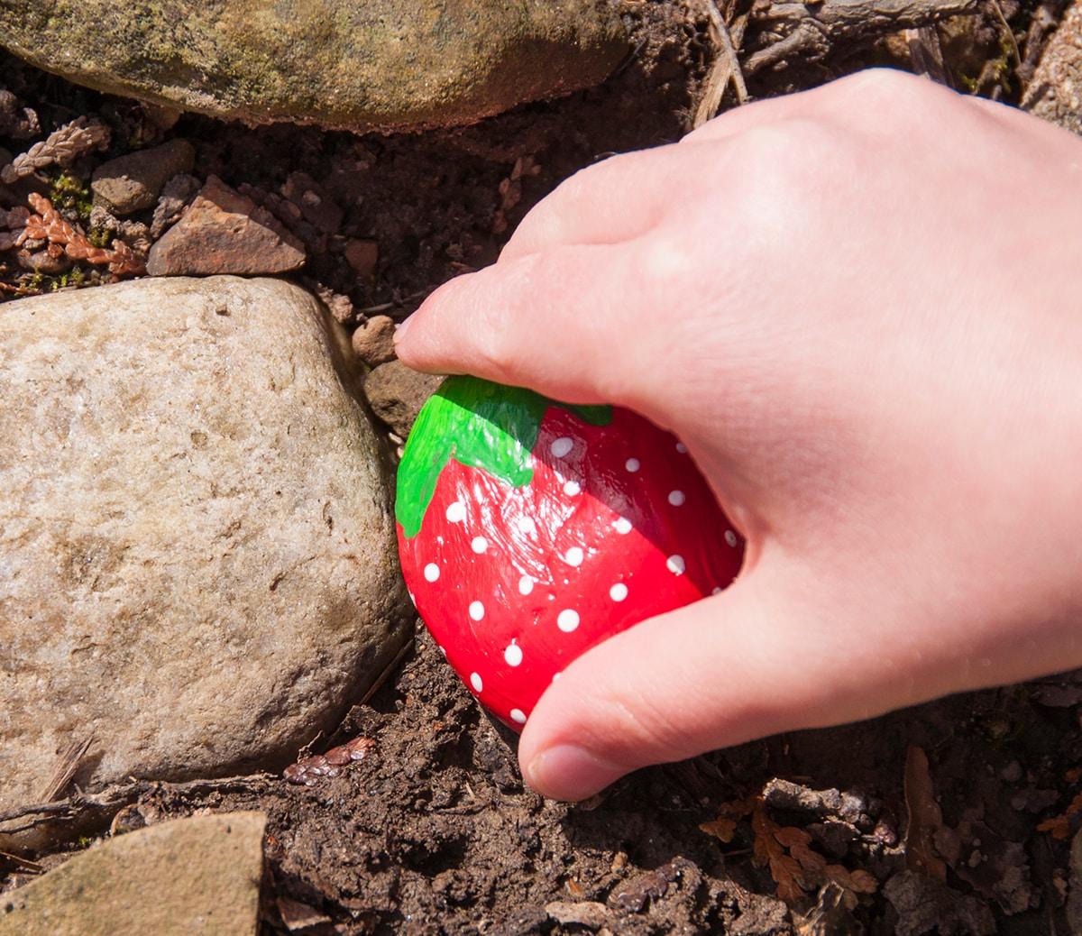 Hide & Seek Rock Painting Kit - Creativity for Kids: Paints, Stickers, Rocks, Brush, Craft Activity for Ages 6+