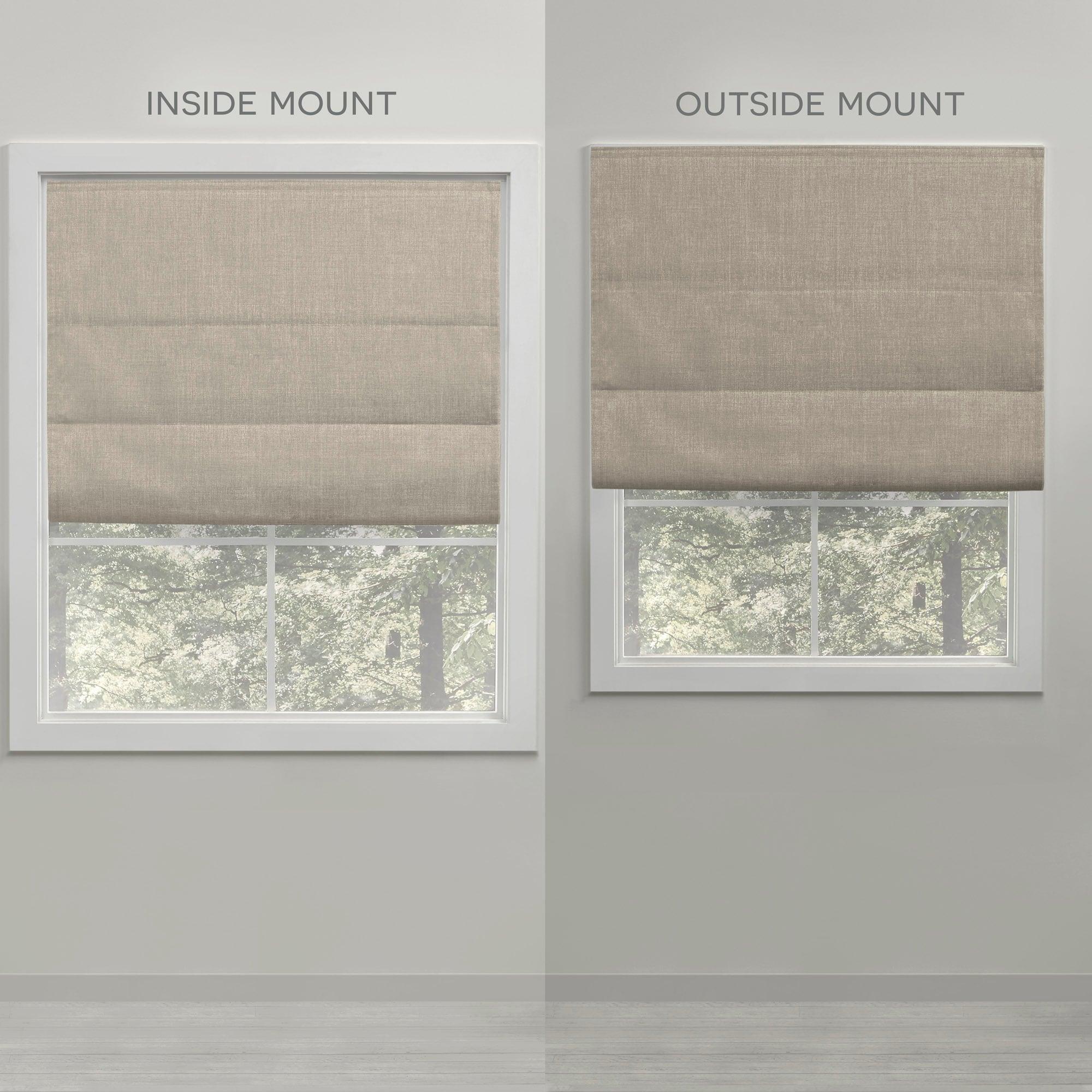 Amalgamated Textiles Exclusive Home Acadia 100% Blackout Roman Shade