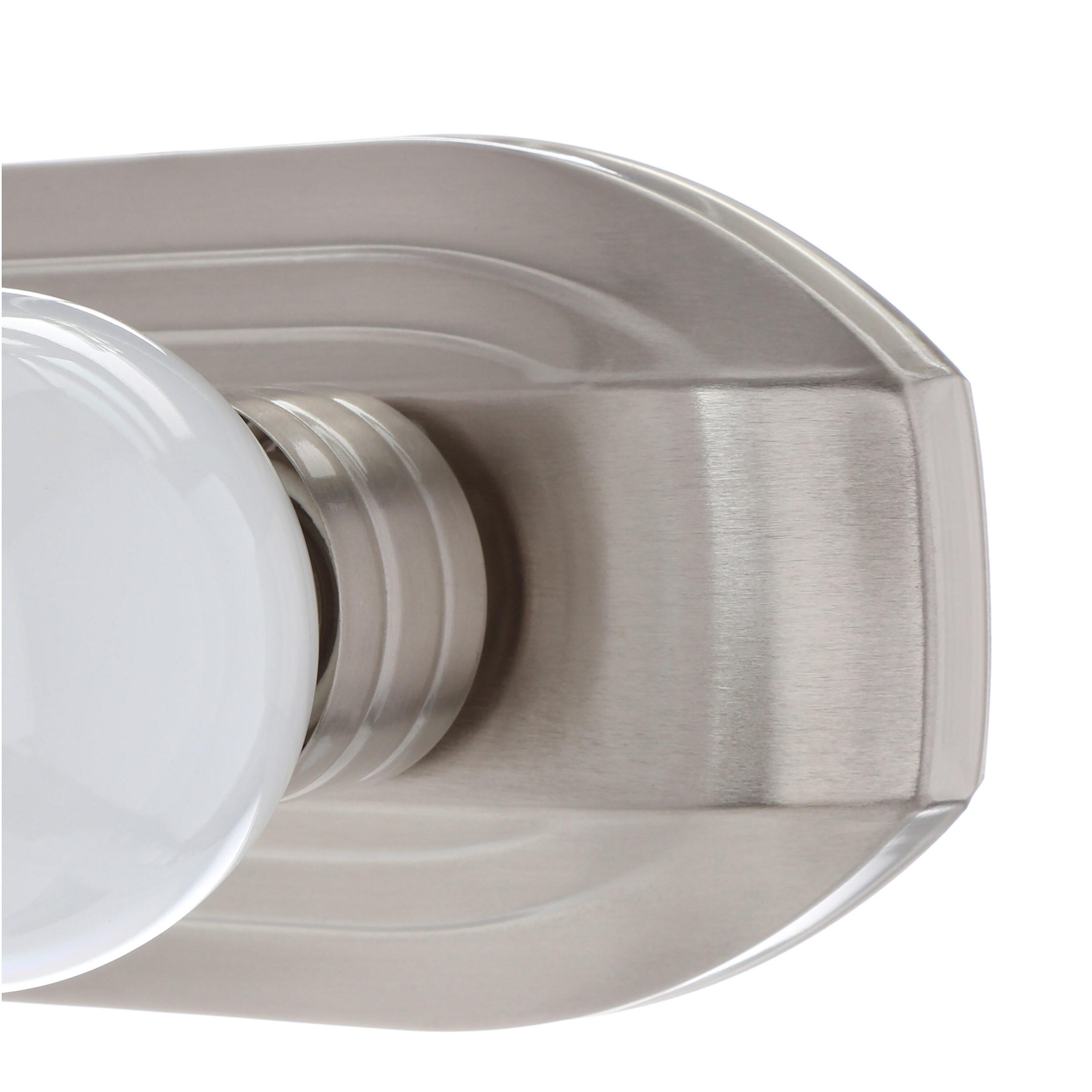 Brushed Nickel 24" 4-Light Modern Vanity Fixture