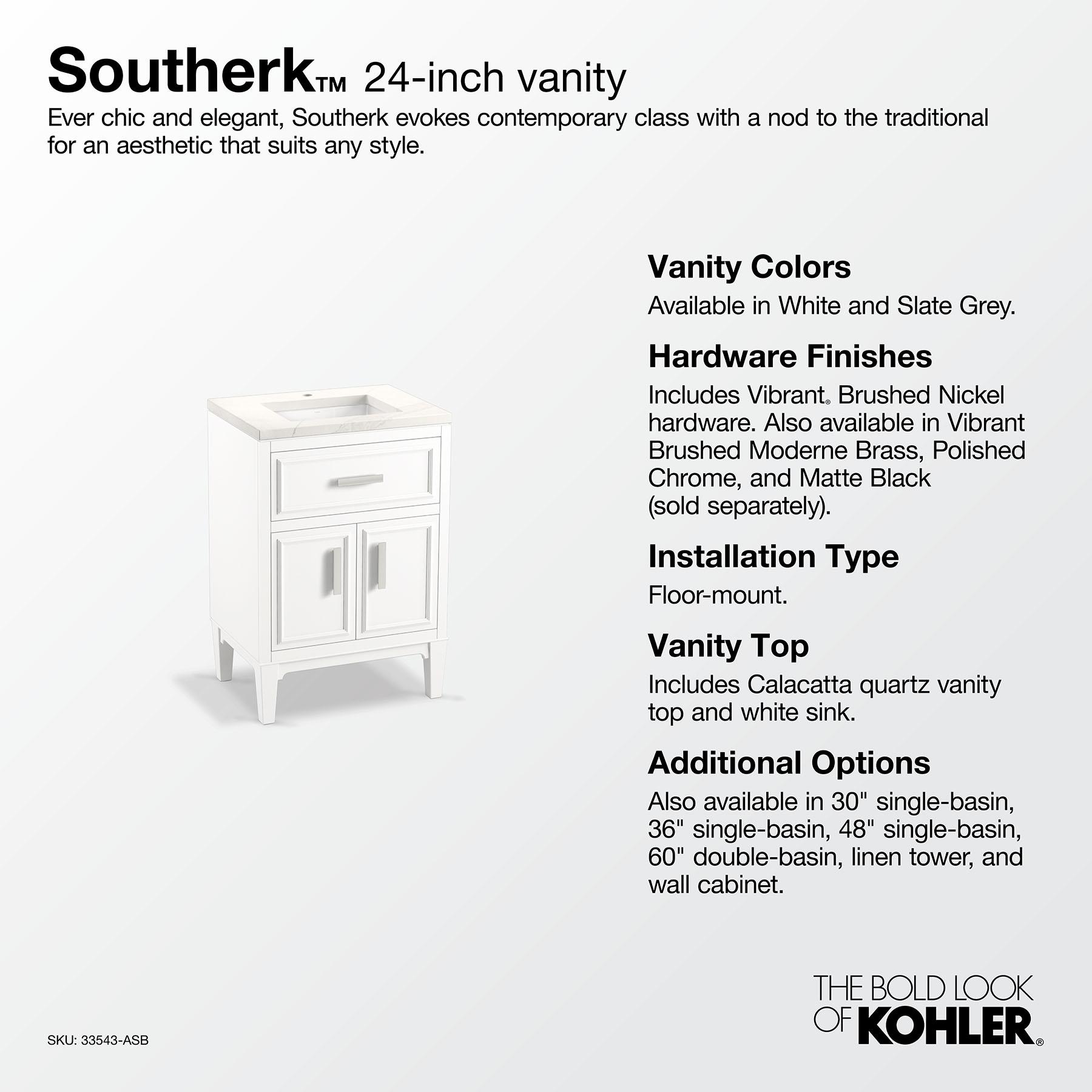 Southerk 24-In Bathroom Vanity Set