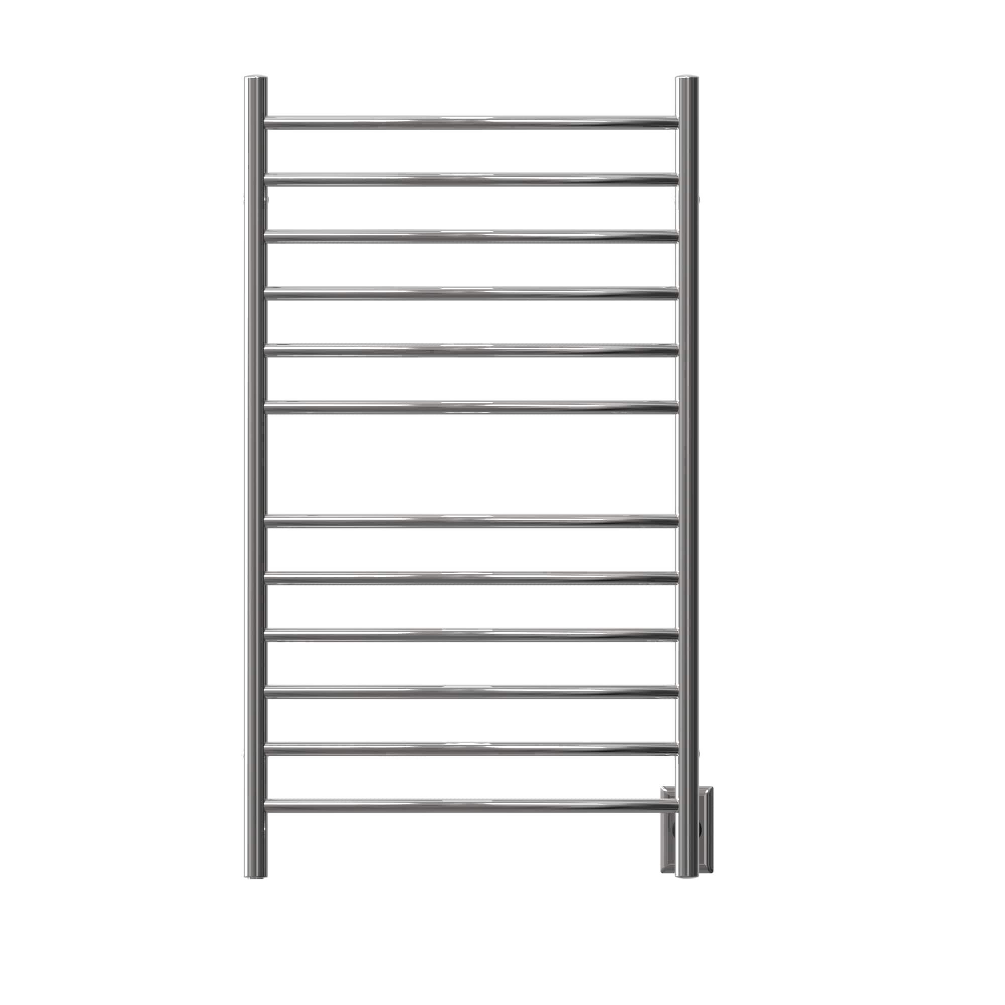Radiant Large Curved Towel Warmer Hybrid Hardwired or Plug in
