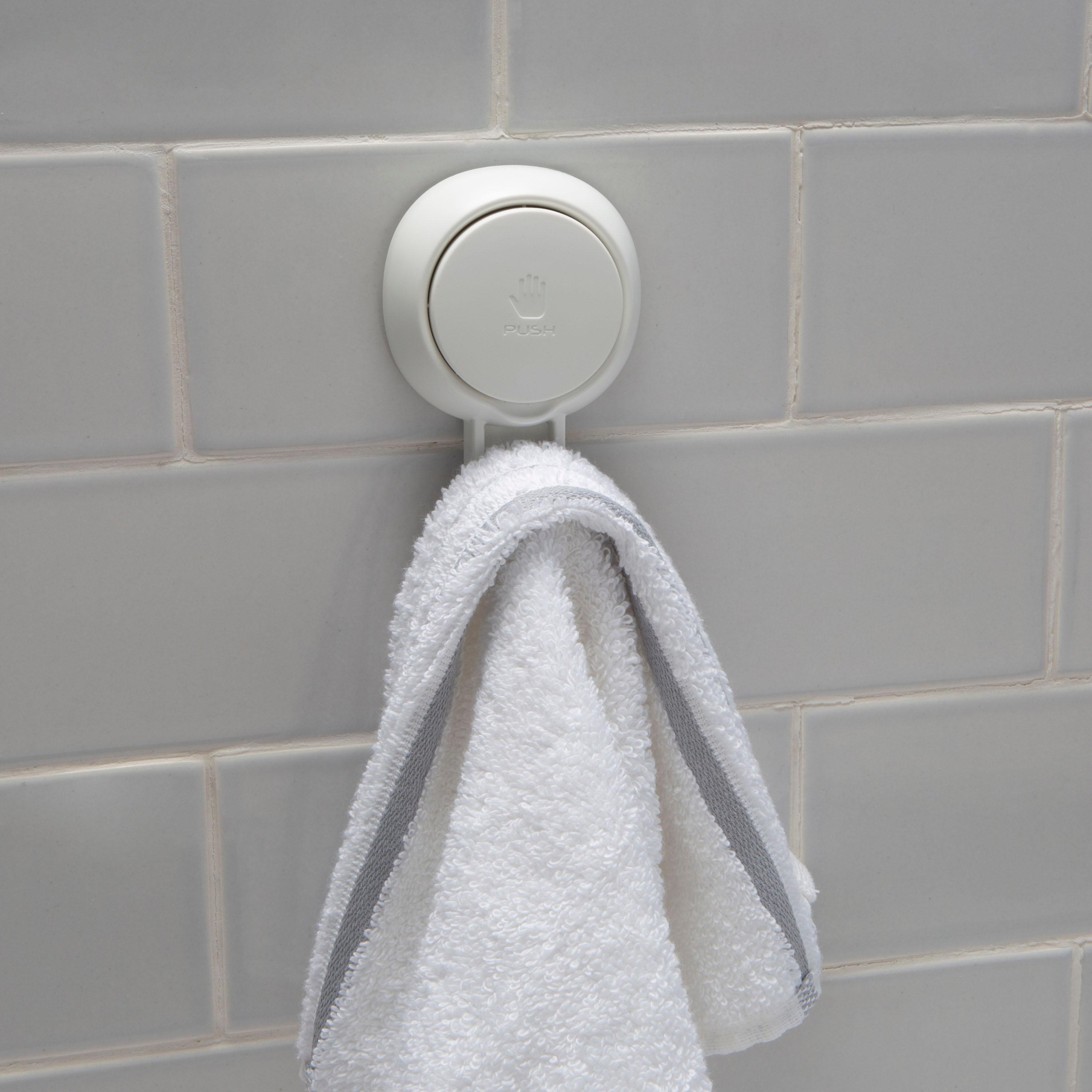 Bath Bliss 2 Pack Gel-Suction Power Hooks - 4.5"x 2.5"x 1.7"