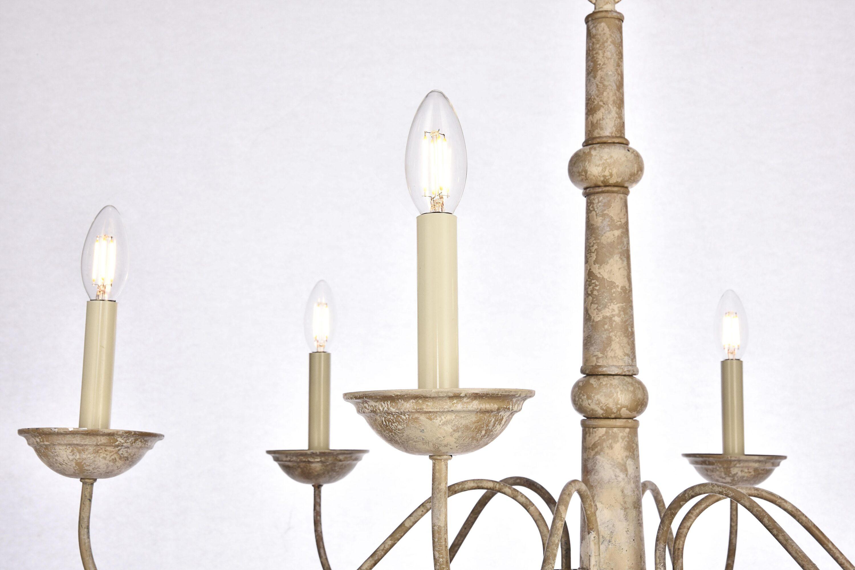 Kelly Clarkson Home Calando 6 - Light Dimmable Classic / Traditional Chandelier