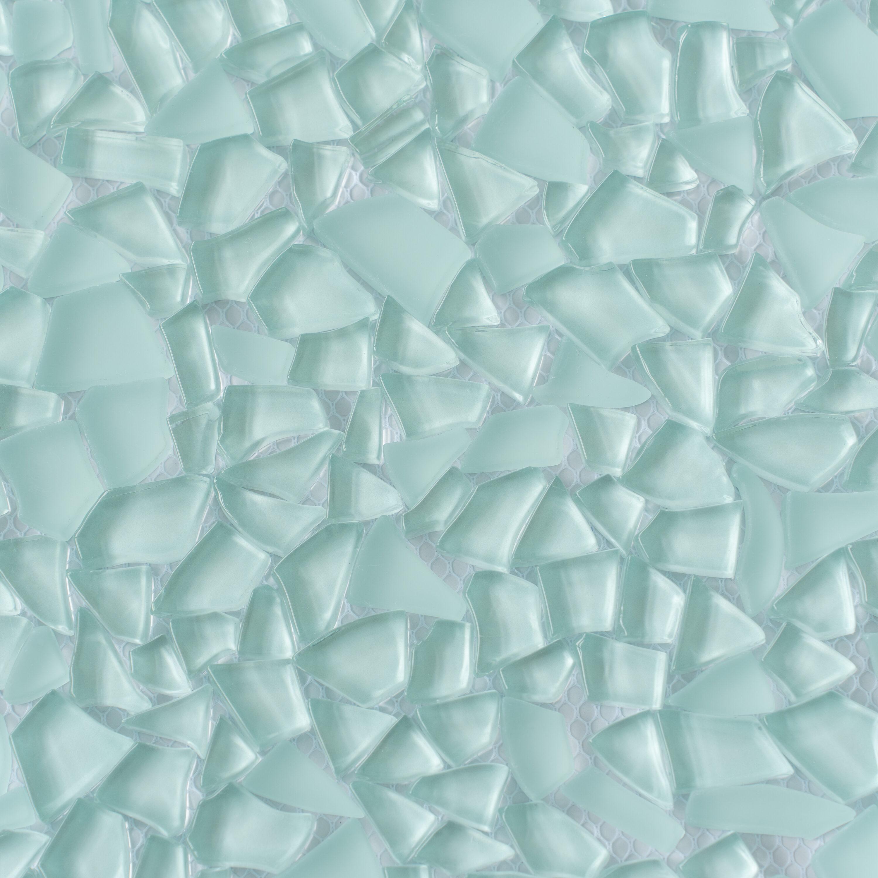 12" x 12" Glass Mosaic Wall & Floor Tile