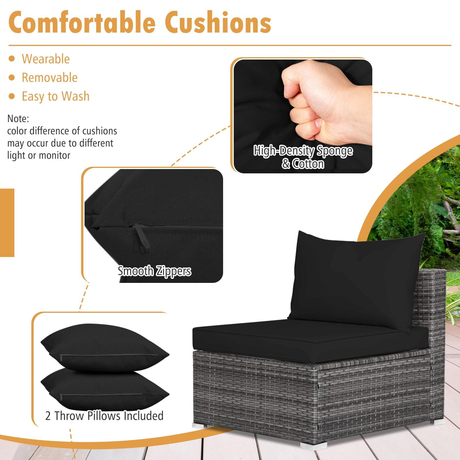 Costway 6 - Person Seating Group with Cushions & Reviews | Wayfair