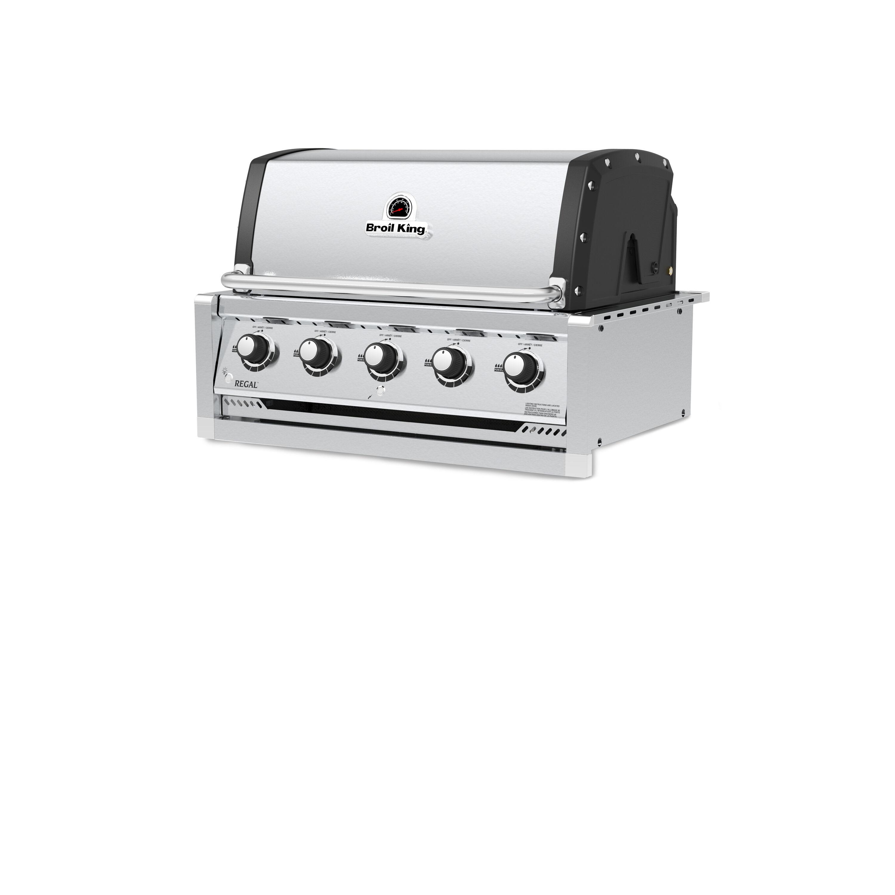 Broil King Regal S 520 5-Burner Built-InGrill Head