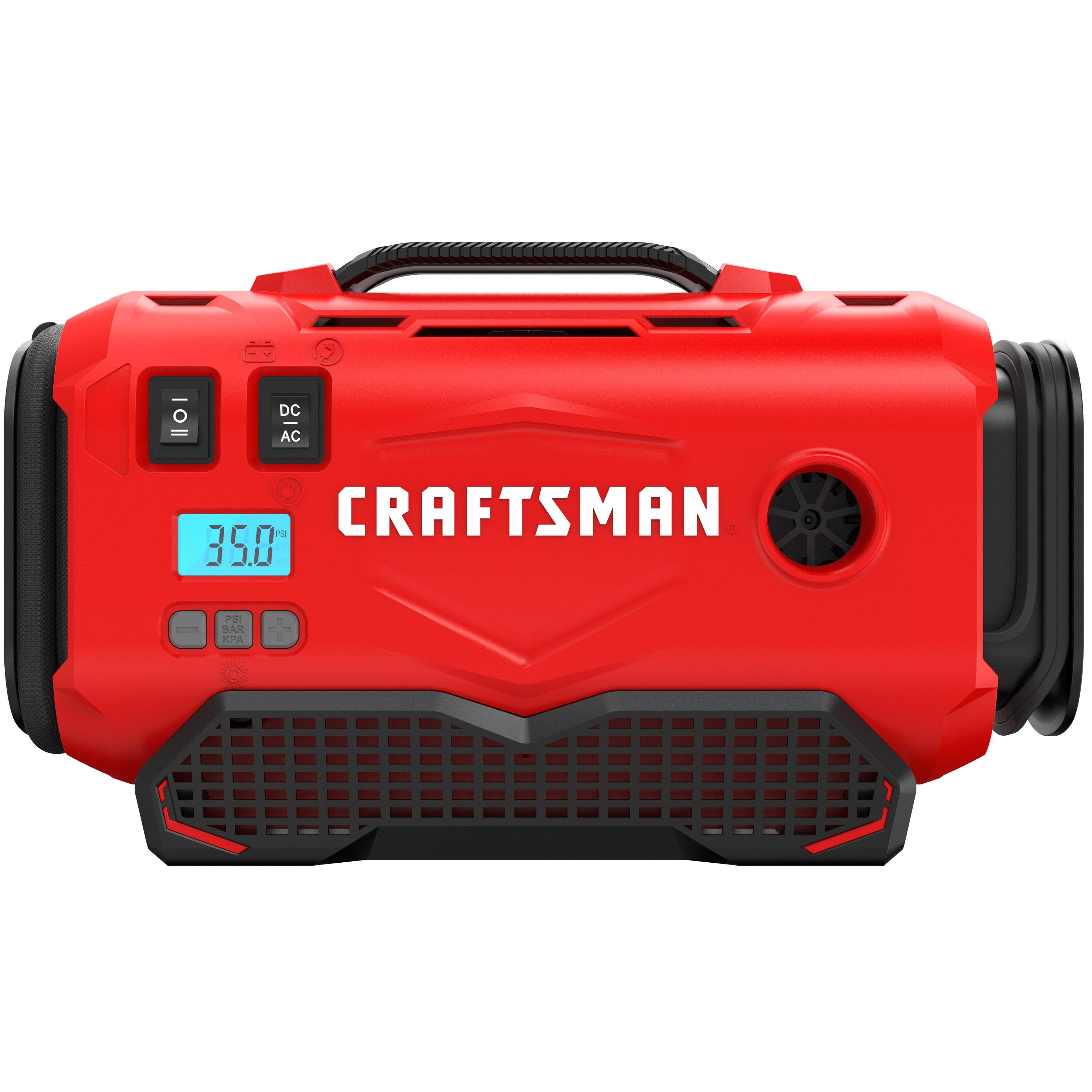 CRAFTSMAN V20 Inflator, Tool Only (CMCE520B),Red