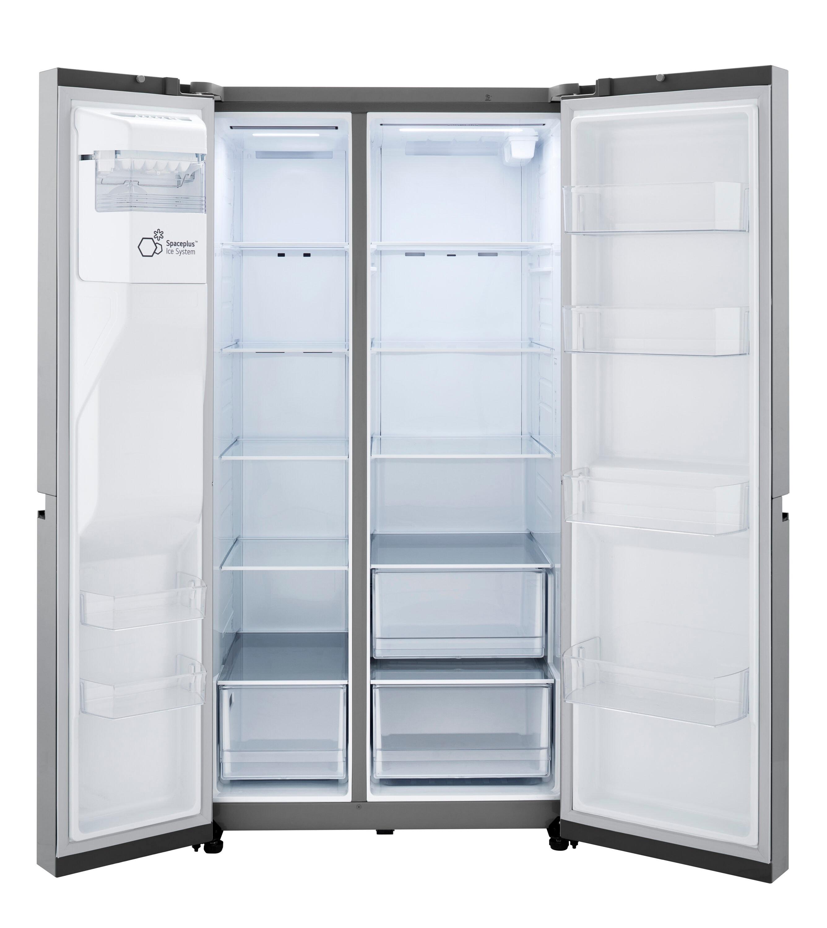 LG 23 Cu. Ft. Side-By-Side Counter-Depth Refrigerator With Smooth Touch Dispenser LRSXC2306S