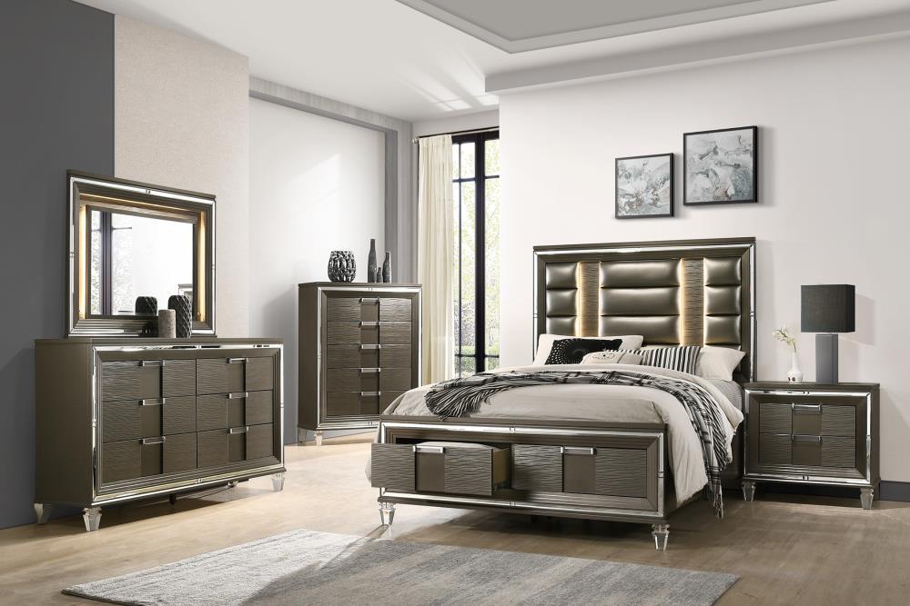 Picket House Furnishings Charlotte King Storage 6PC Bedroom Set