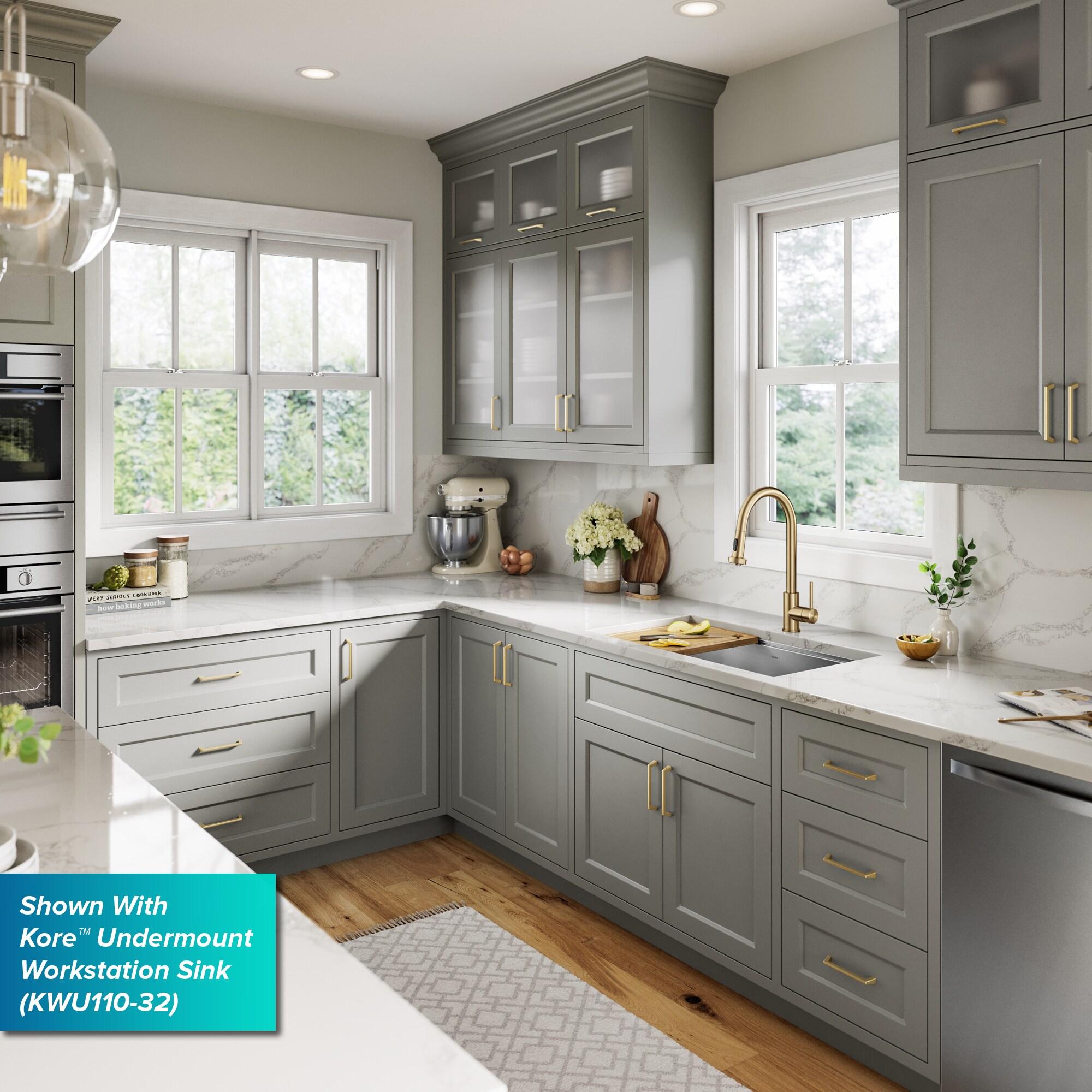KRAUS Bolden 2-Function Single Handle Pull Down Kitchen Faucet