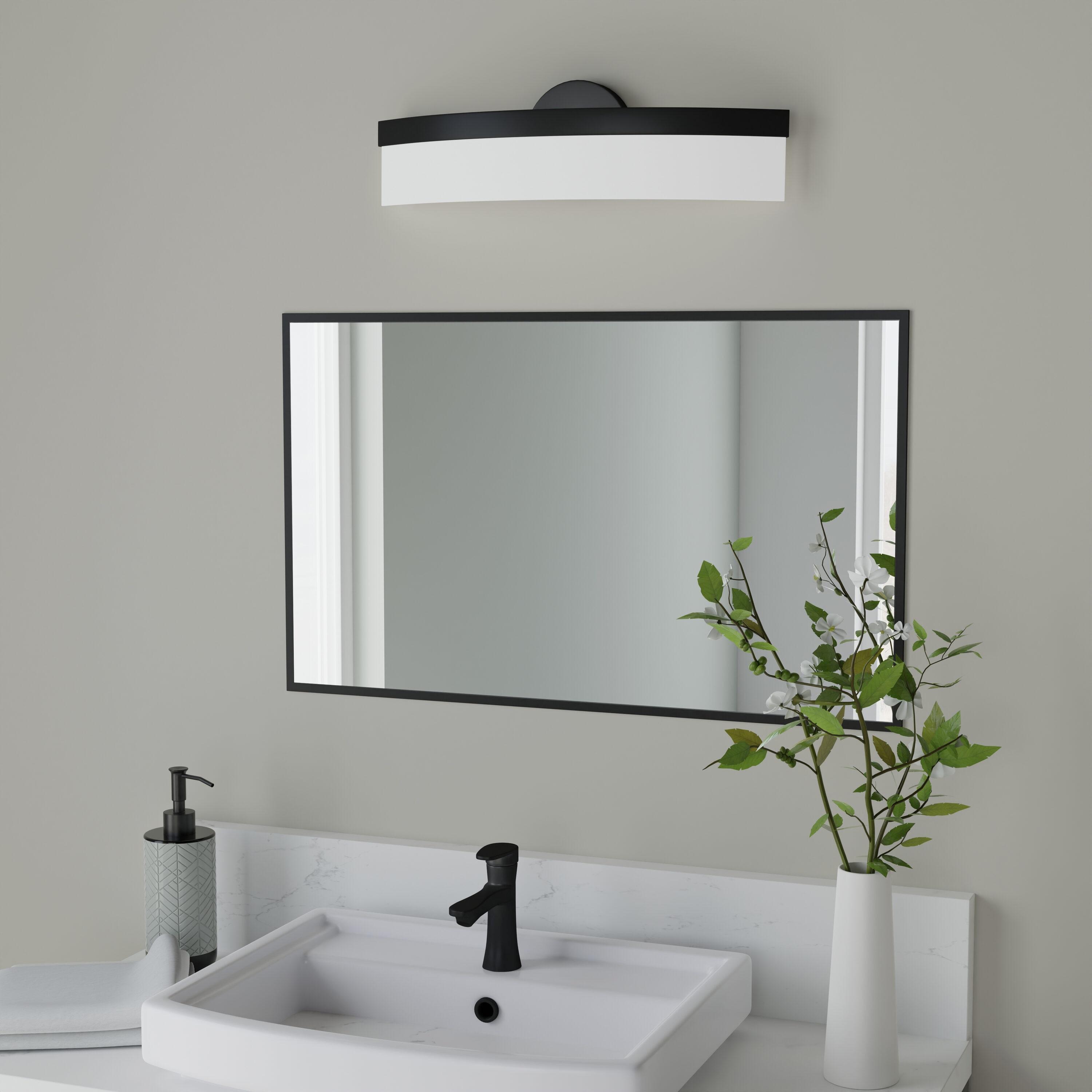 Origin 21 Lynnpark 20-Inches Matte Black Integrated LED Modern/contemporary Vanity light