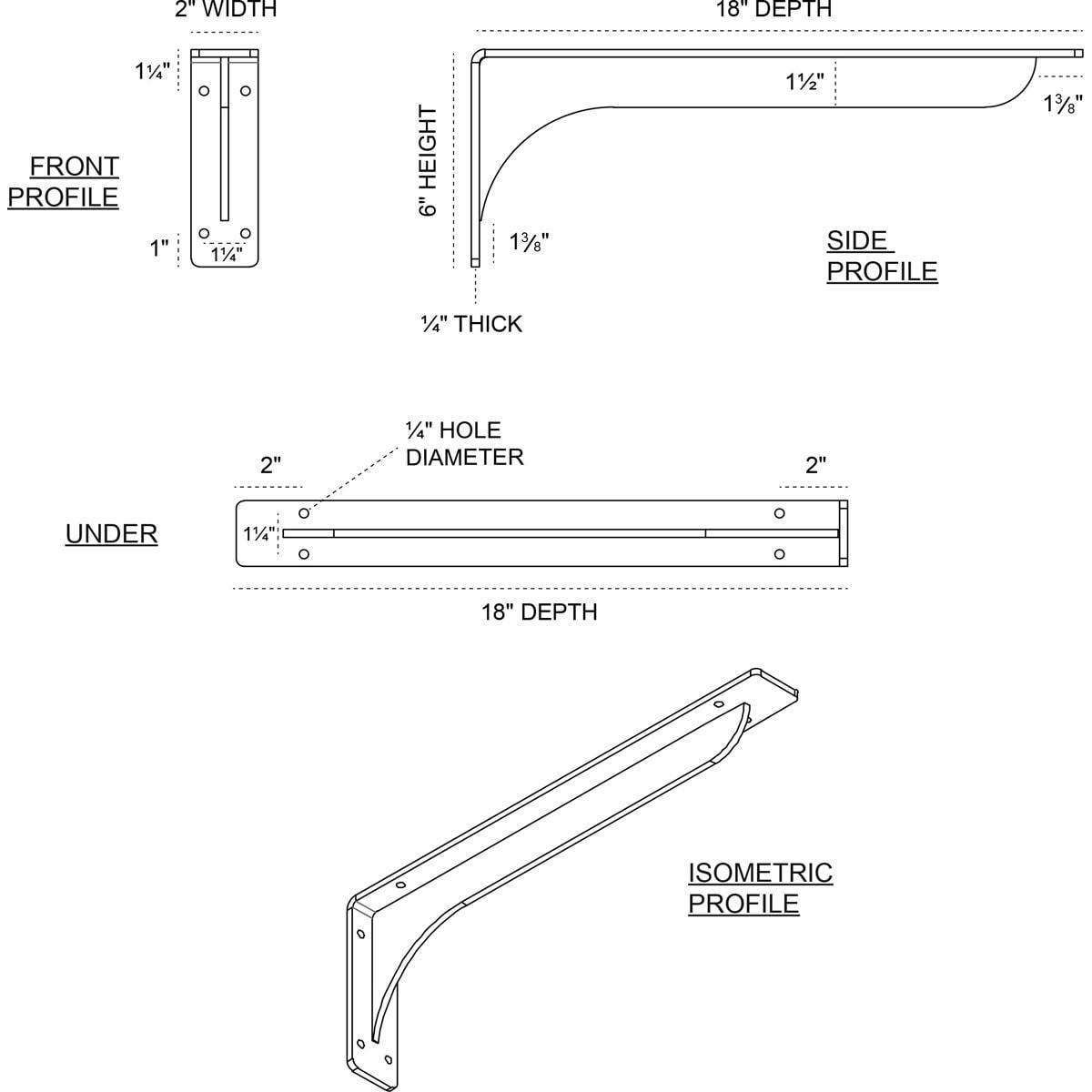 Embrey Steel Bracket