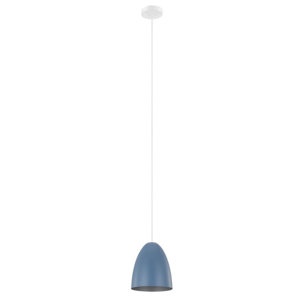 Eglo Lighting - Sarabia-P - 1-Light Pendant - Pastel Apricot Exterior - Copper