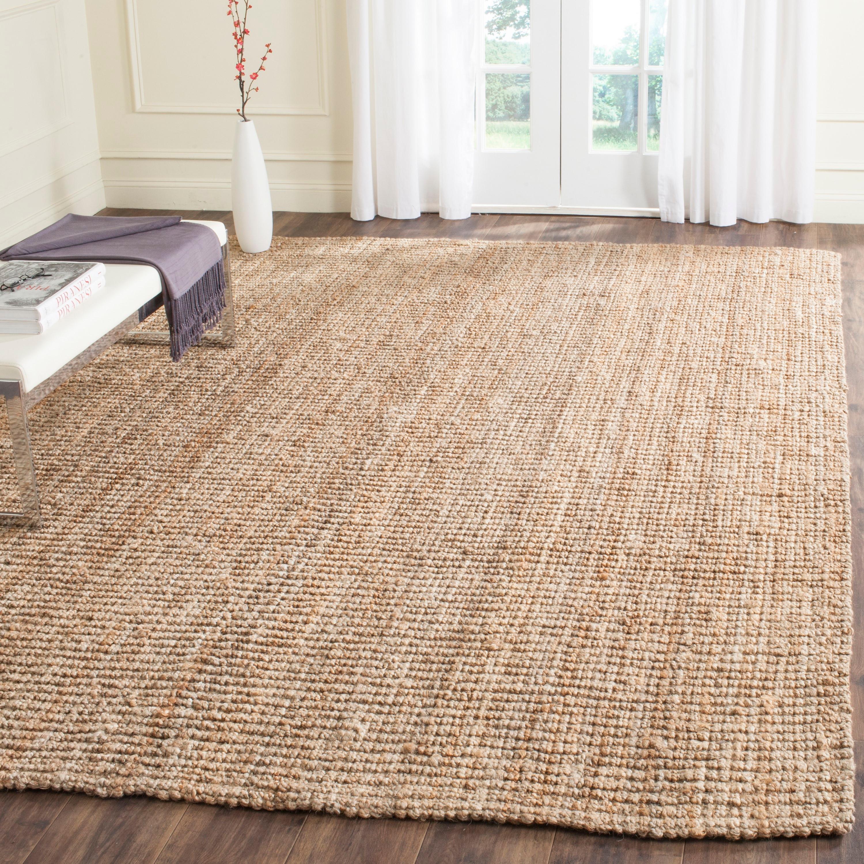 Natural Fiber NF447 Hand Woven Indoor Area Rug - Natural - 7'6"x9'6" - Safavieh.