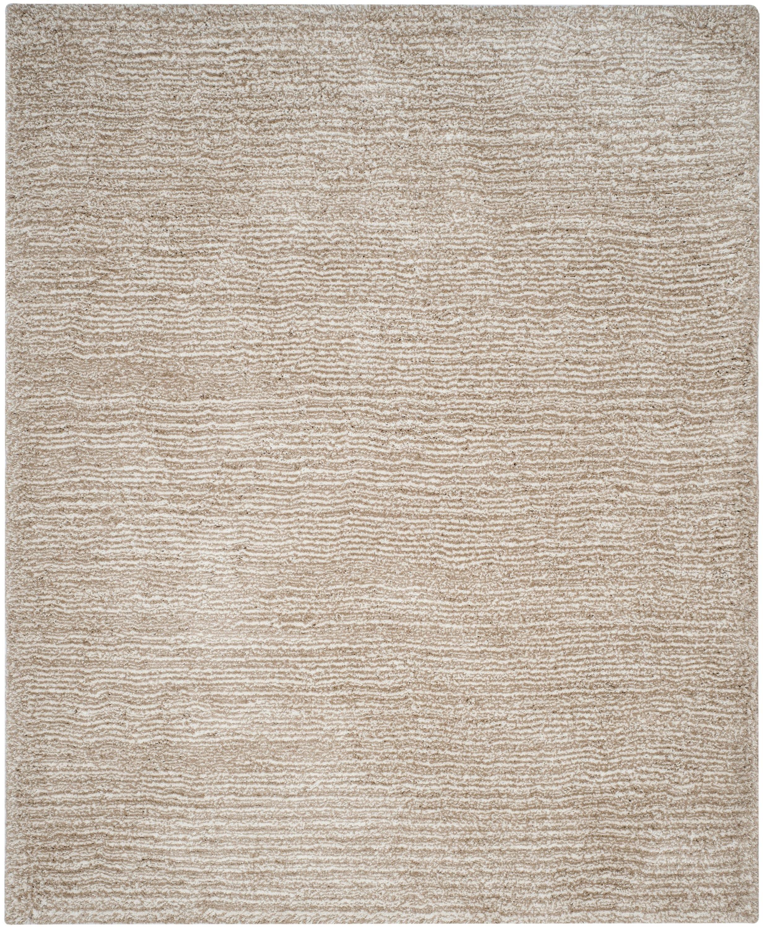 Ultimate Shag SGU211 Hand Tufted Area Rug - Sand/Ivory - 8'x10' - Safavieh.