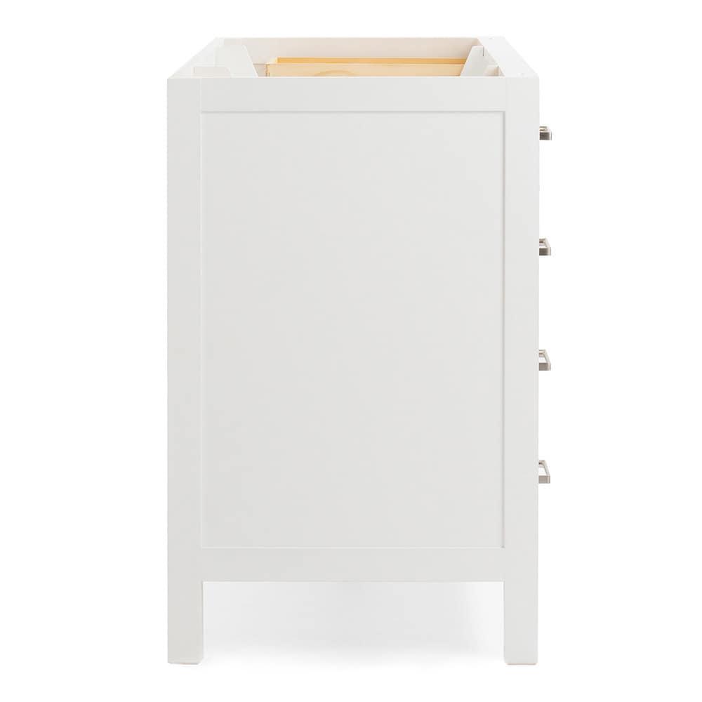 Ariel A055s-Bc Cambridge 54" Single Free Standing Vanity Cabinet Only - White