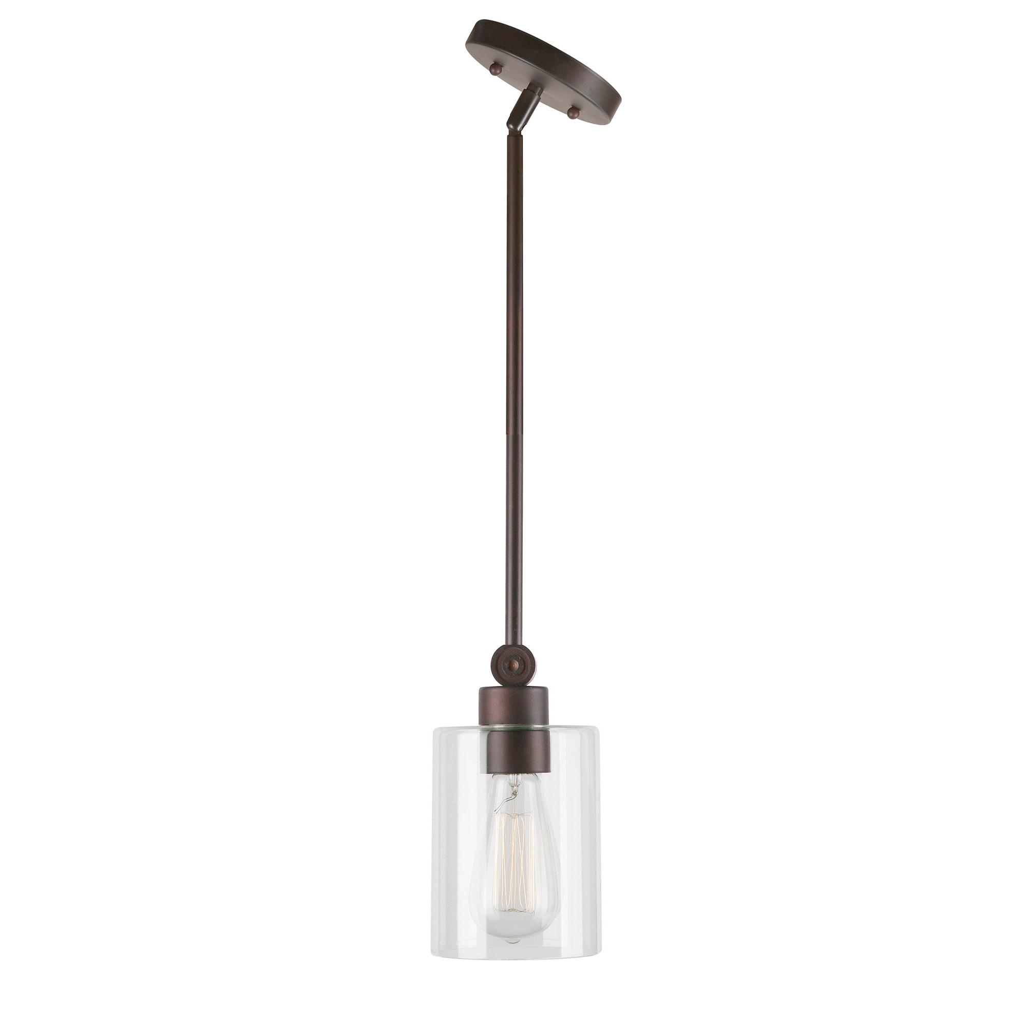 2614-01-32-Forte Lighting-Jayden - 1 Light Mini Pendant-8 Inches Tall and 4.75 Inches Wide