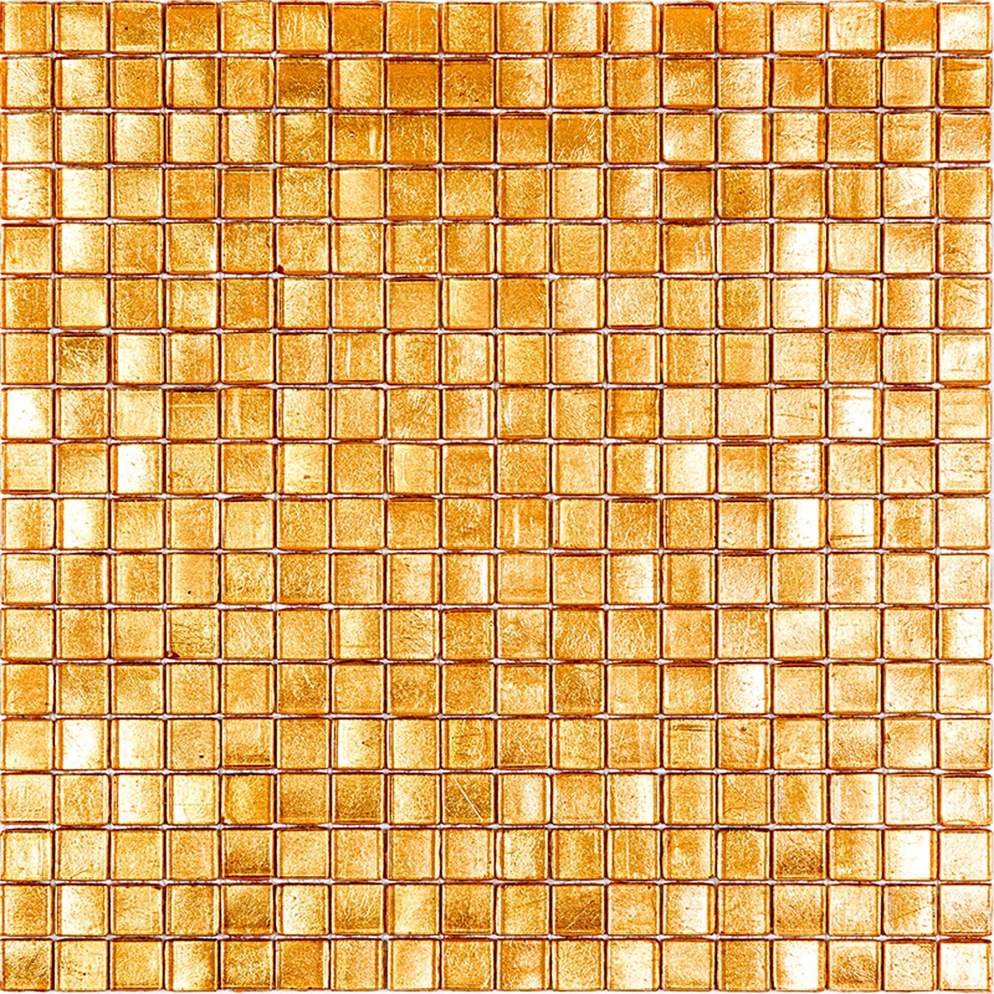 Skosh 0.6" x 0.6" Glass Grid Mosaic Wall & Floor Tile