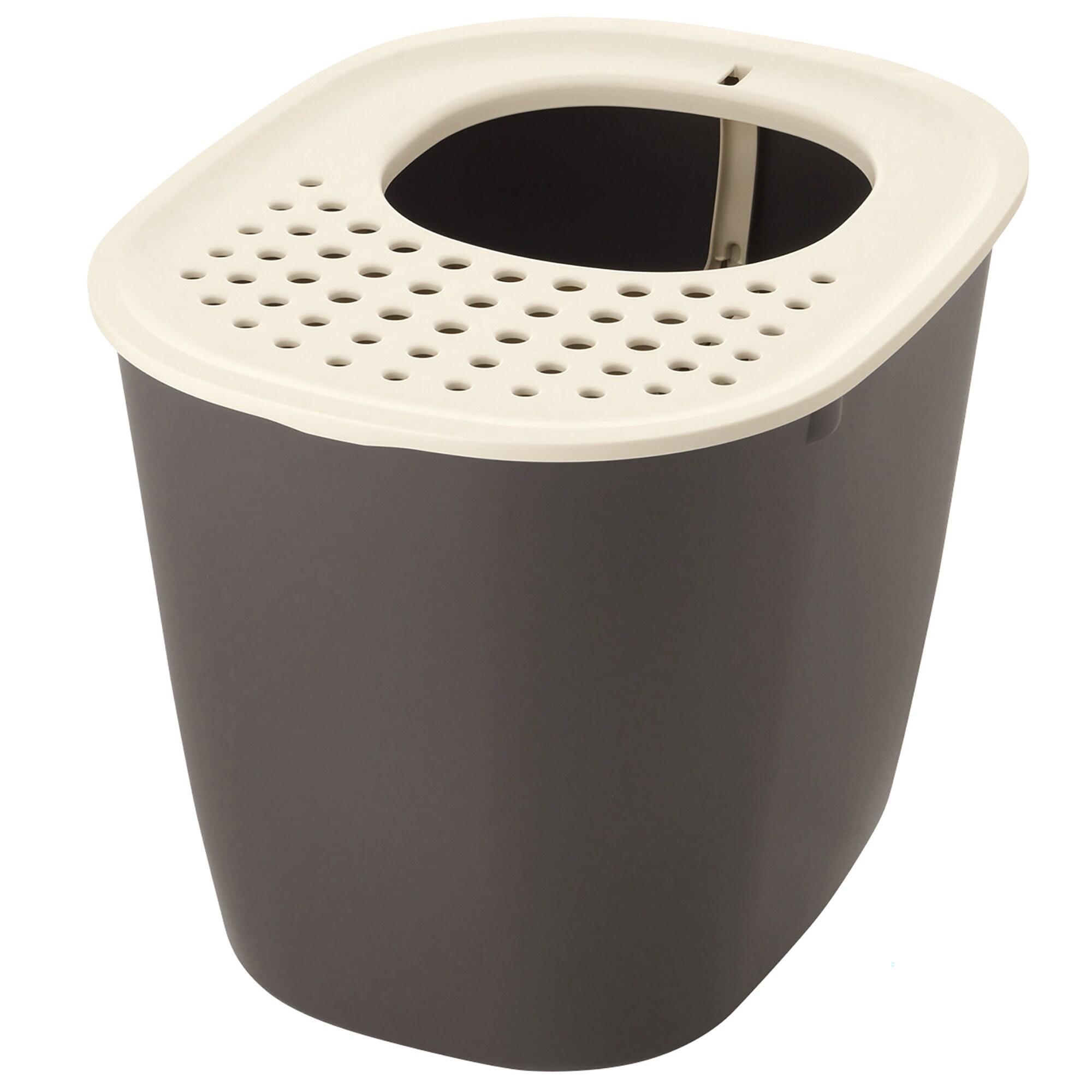 Plastic Enclosed Litter Box with Scoop