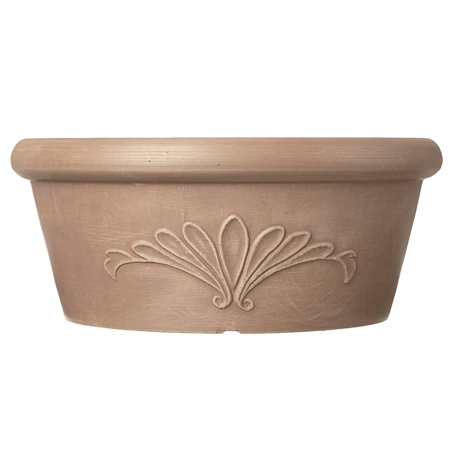 Arcadia Garden Products 10x3.5" PSW Bulb Pan, Taupe
