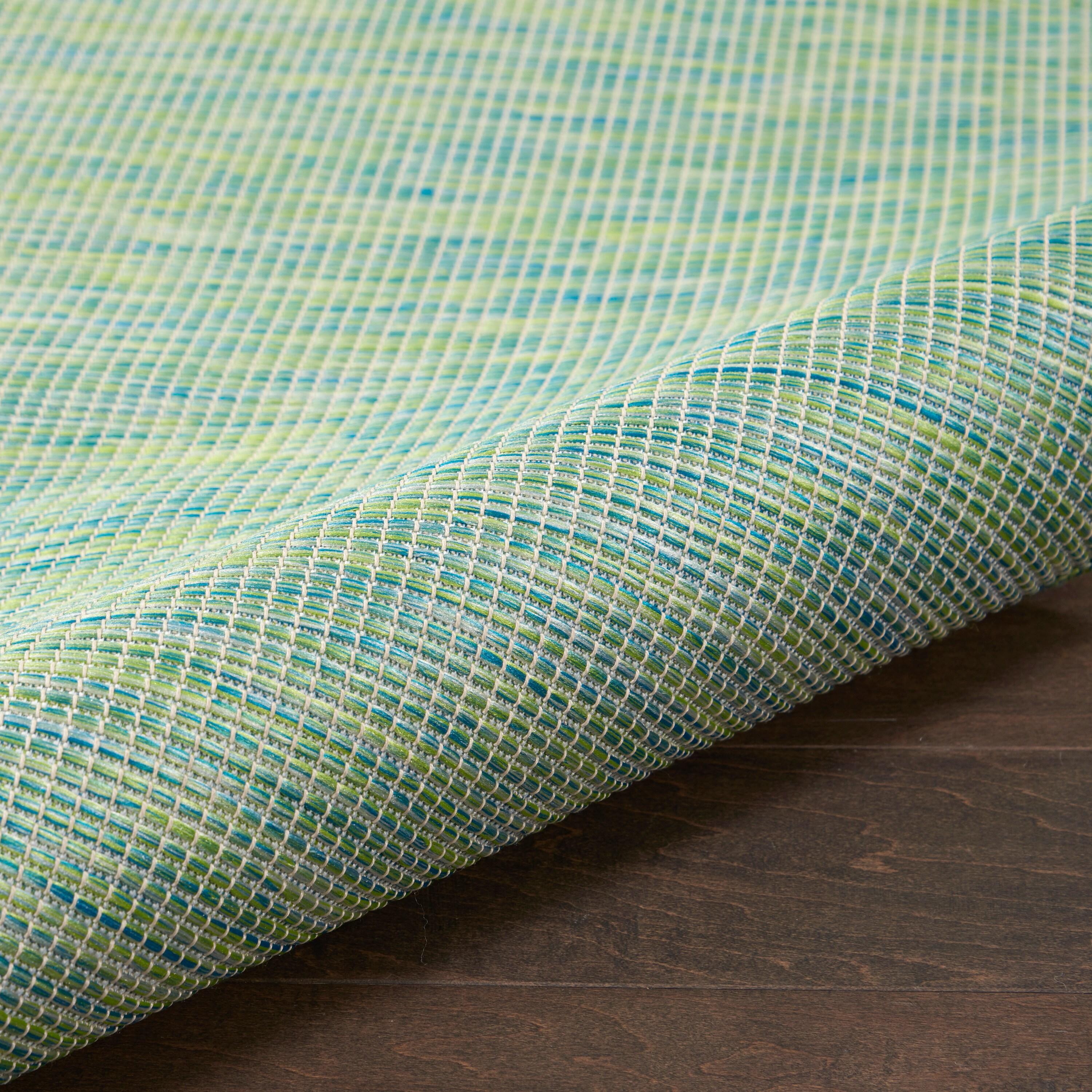 Nourison Positano POS01 Indoor/outdoor Area Rug - Blue/Green 8' x 10'