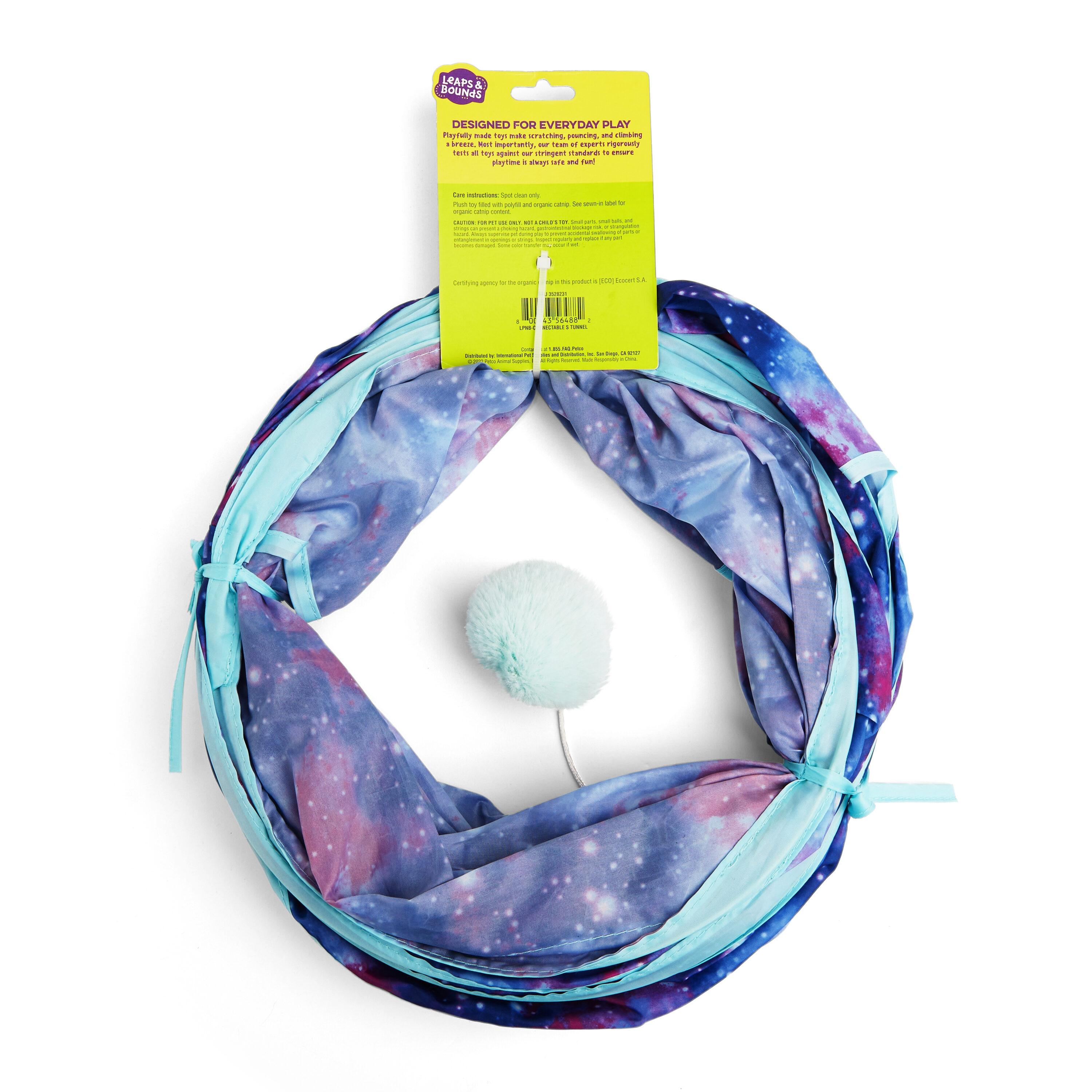 Leaps & Bounds Connectable S Tunnel Cat Toy