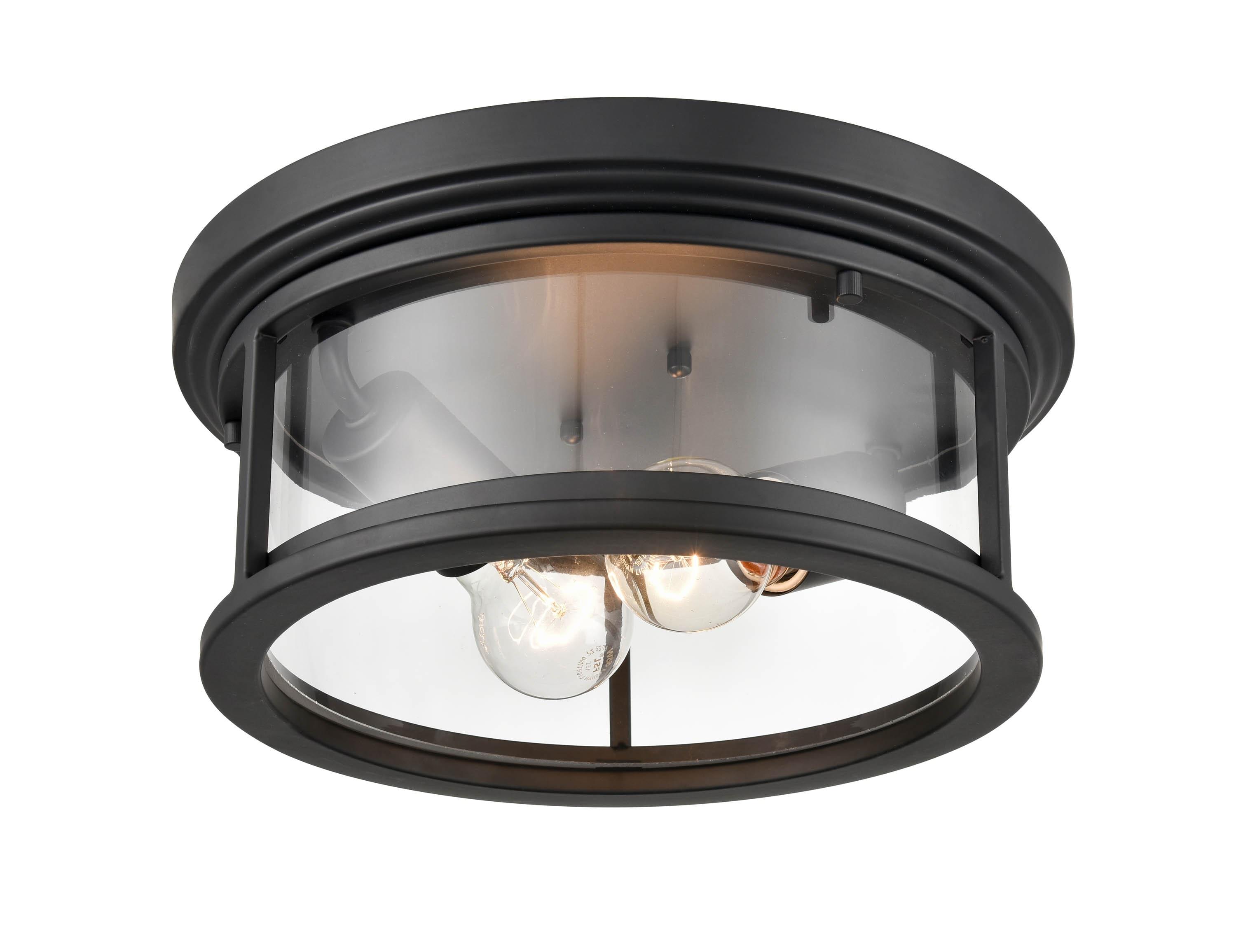 Bresley 2 - Bulb Outdoor Flush Mount
