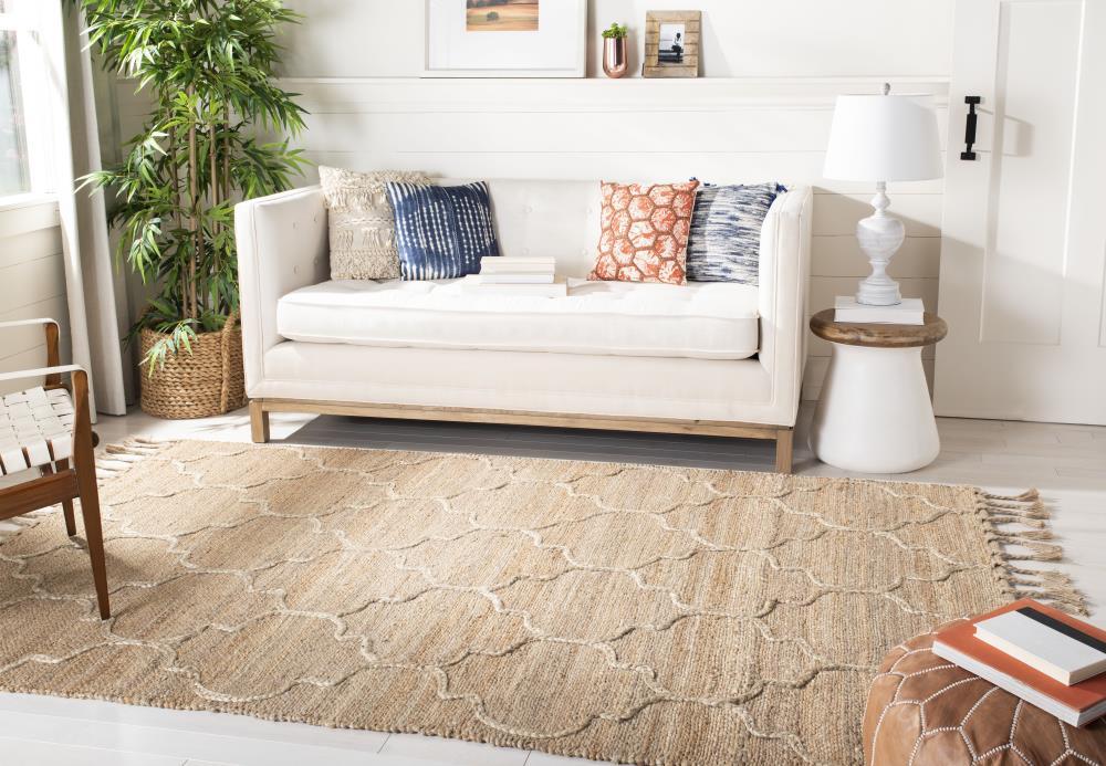 Natural Fiber NF106 Hand Woven Area Rug - Natural - 5'x8' - Safavieh.