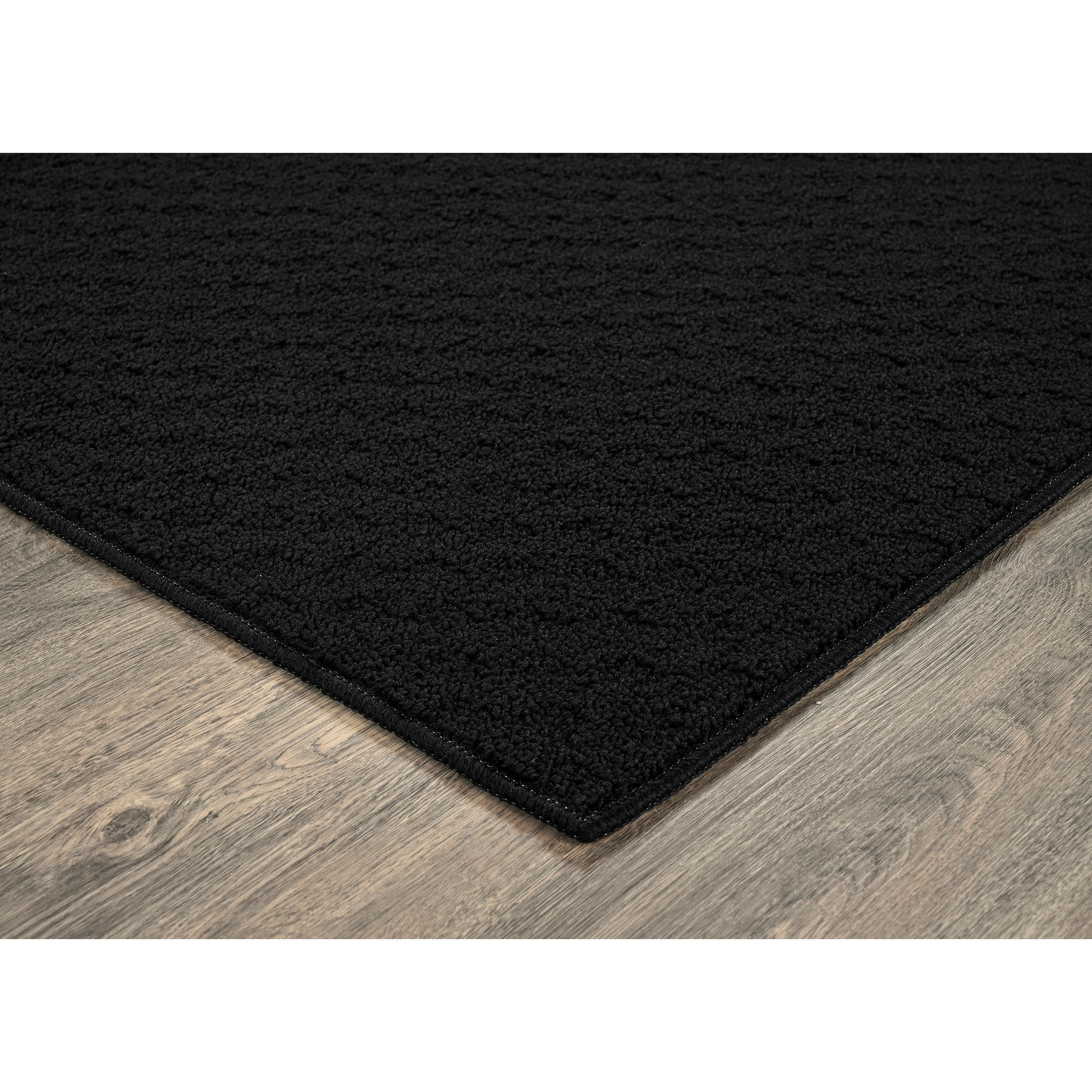Garland Rug Town Square Black Indoor Area Rug, 8' x 10'