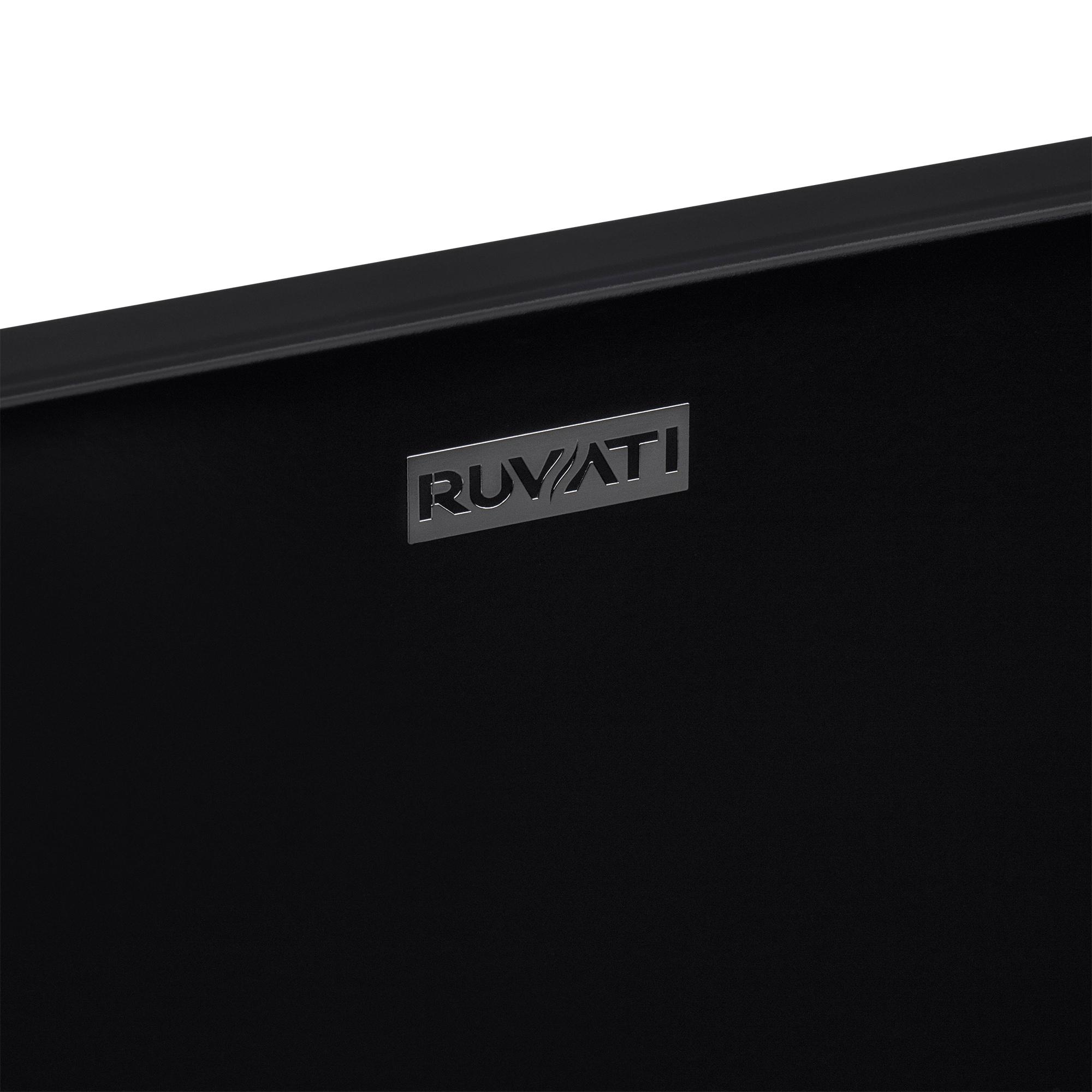 Ruvati 23-inch epiStone Solid Surface Modern Bathroom Vessel Sink