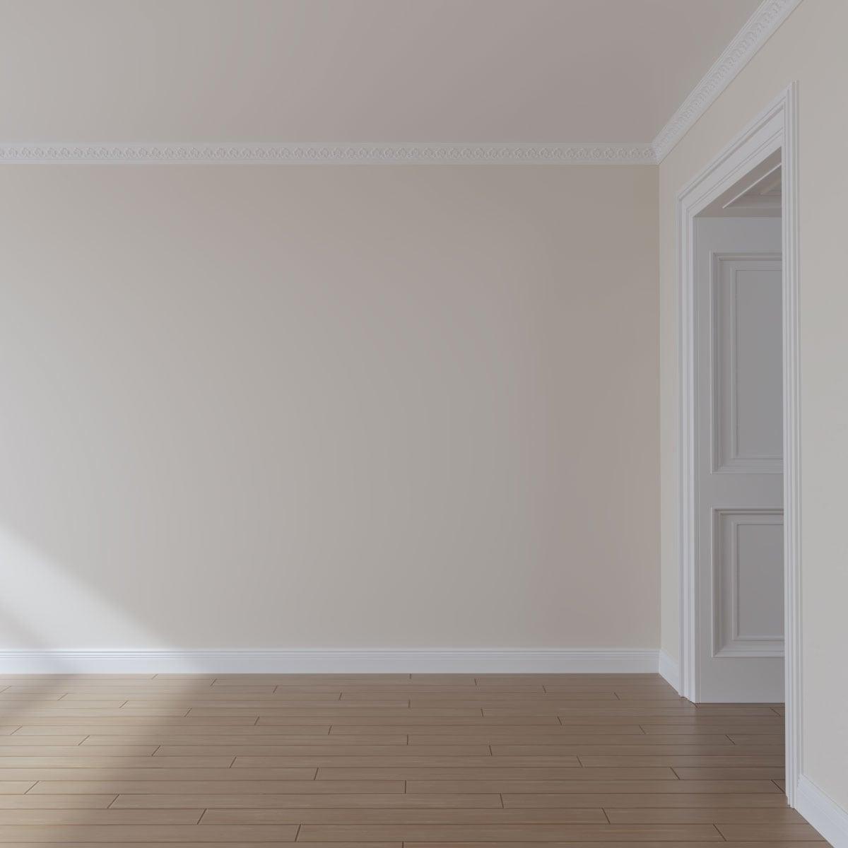 Ekena Millwork 3 7/8"H x 2 1/8"P x 4 1/2"F x 94 1/2"L Hampshire Crown Molding