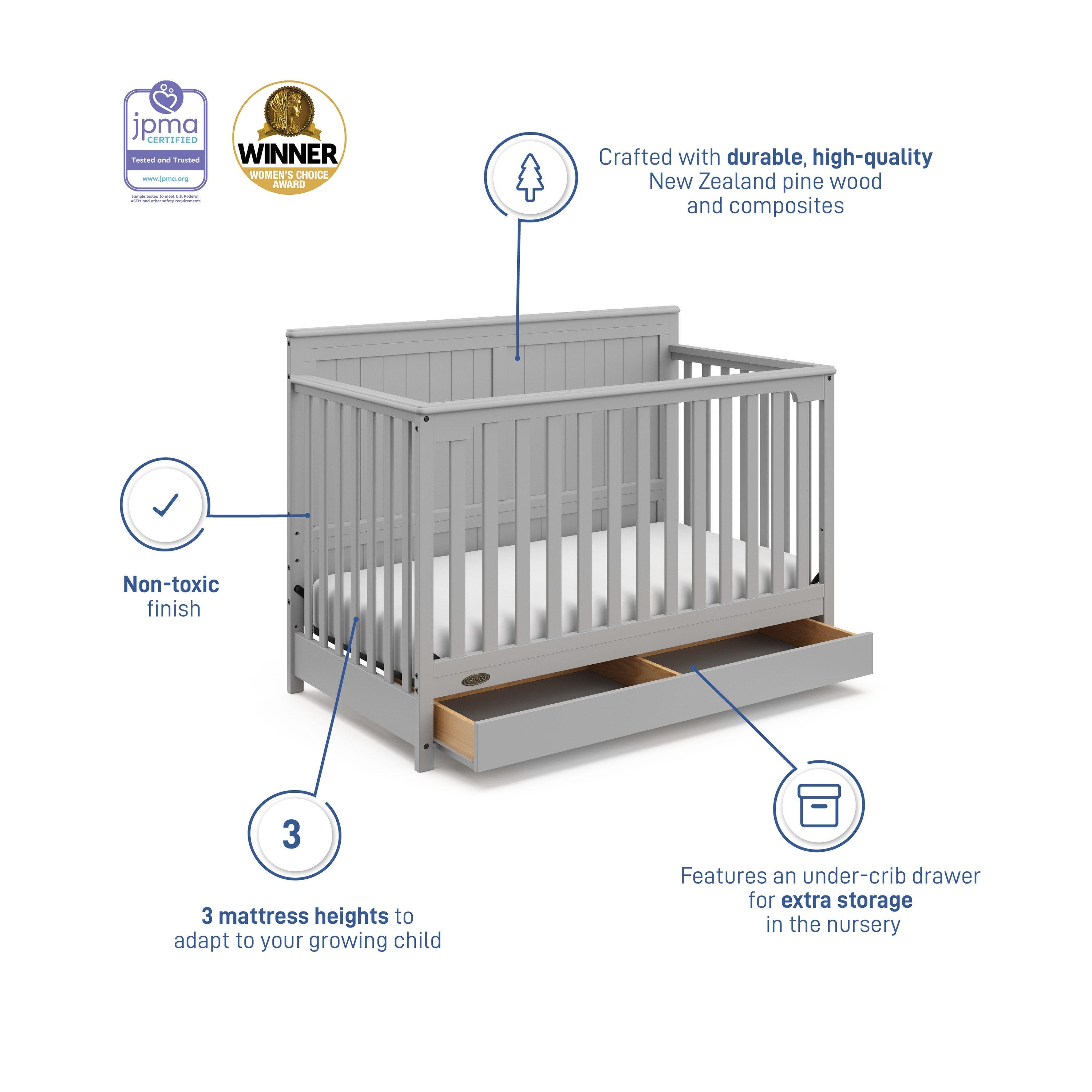 Hadley 5-in-1 Convertible Crib